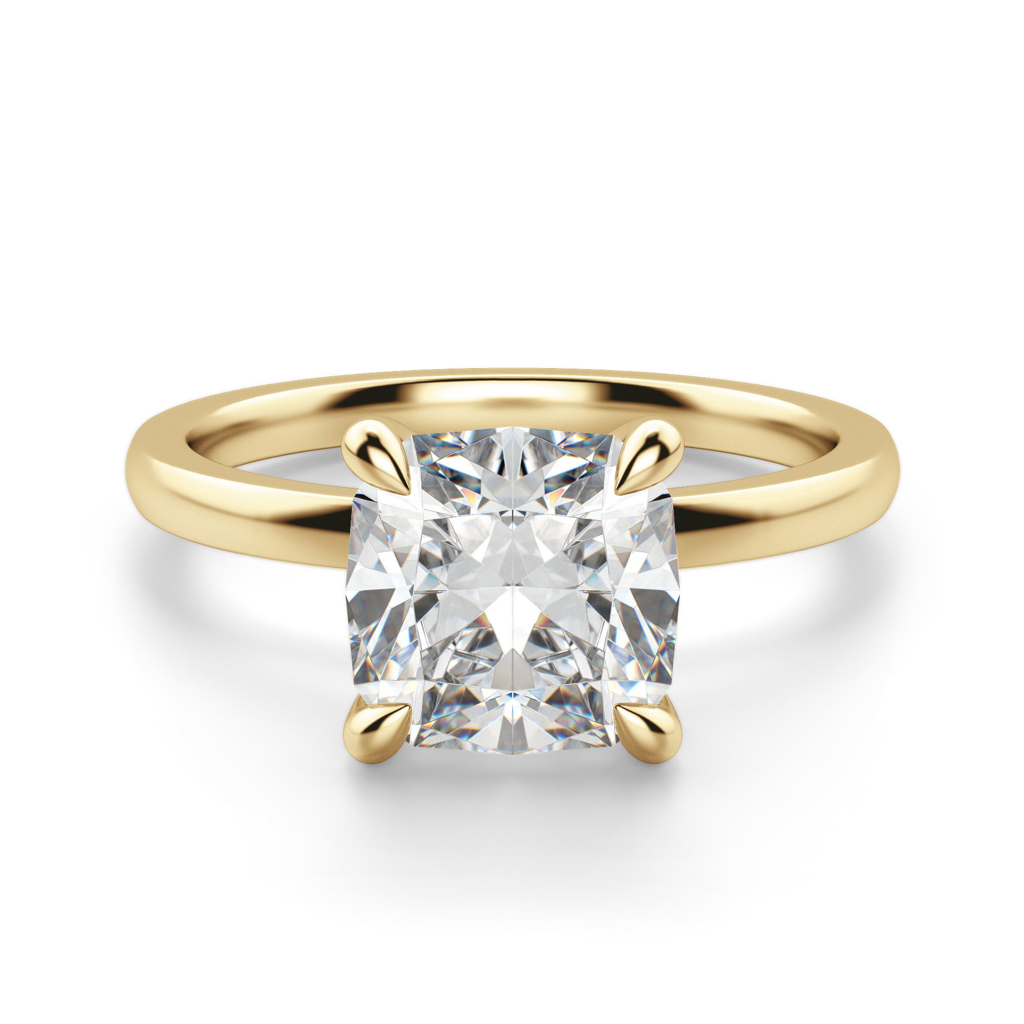 Solstice Cushion Cut Engagement Ring