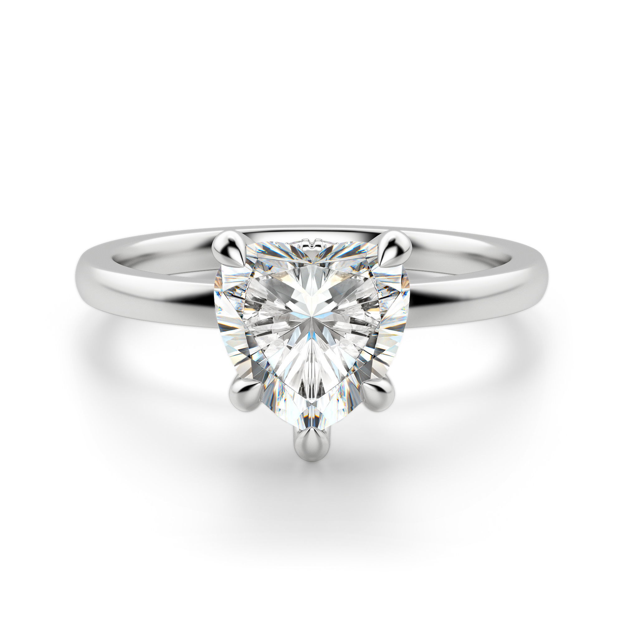 Solstice Heart Cut Engagement Ring