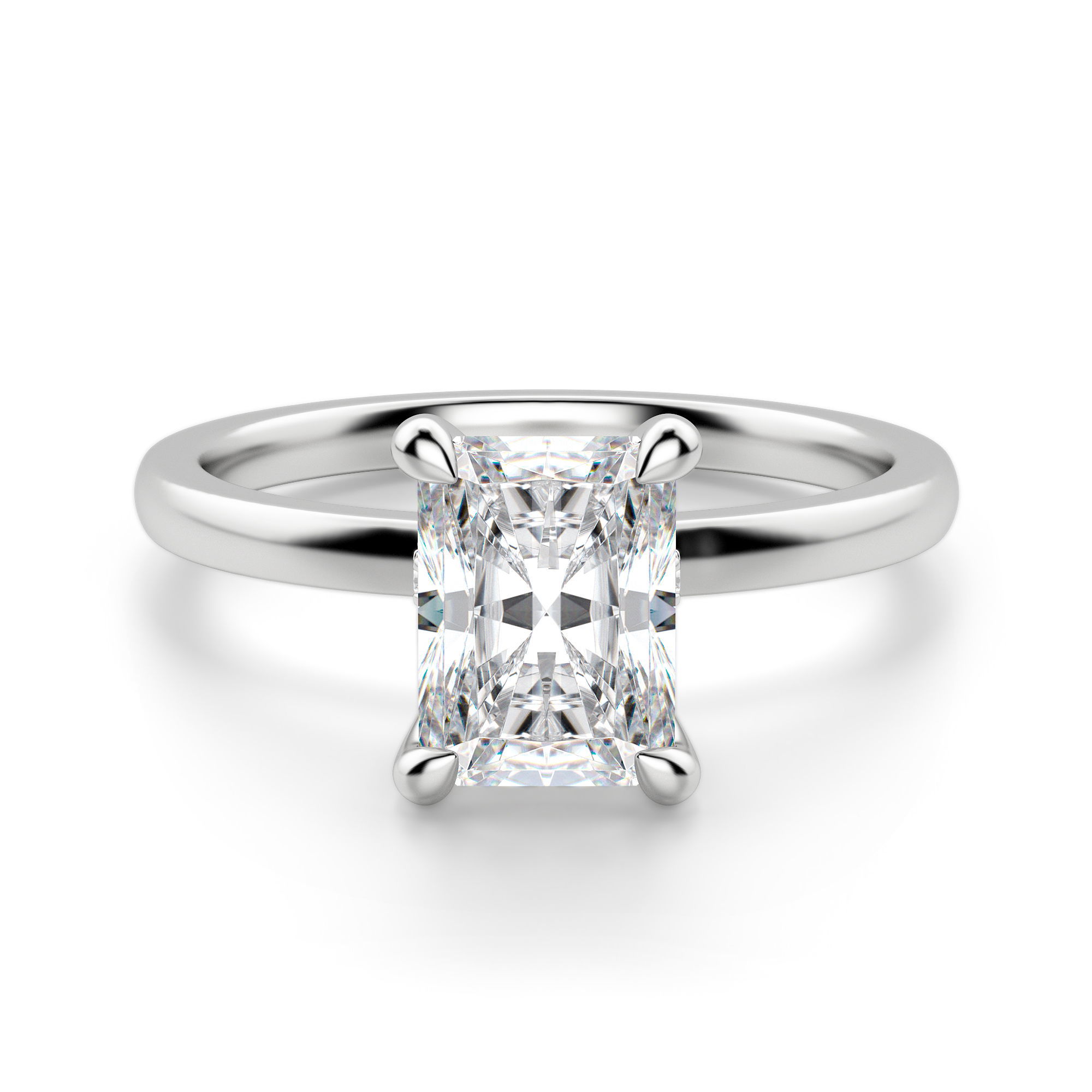 Solstice Radiant Cut Engagement Ring