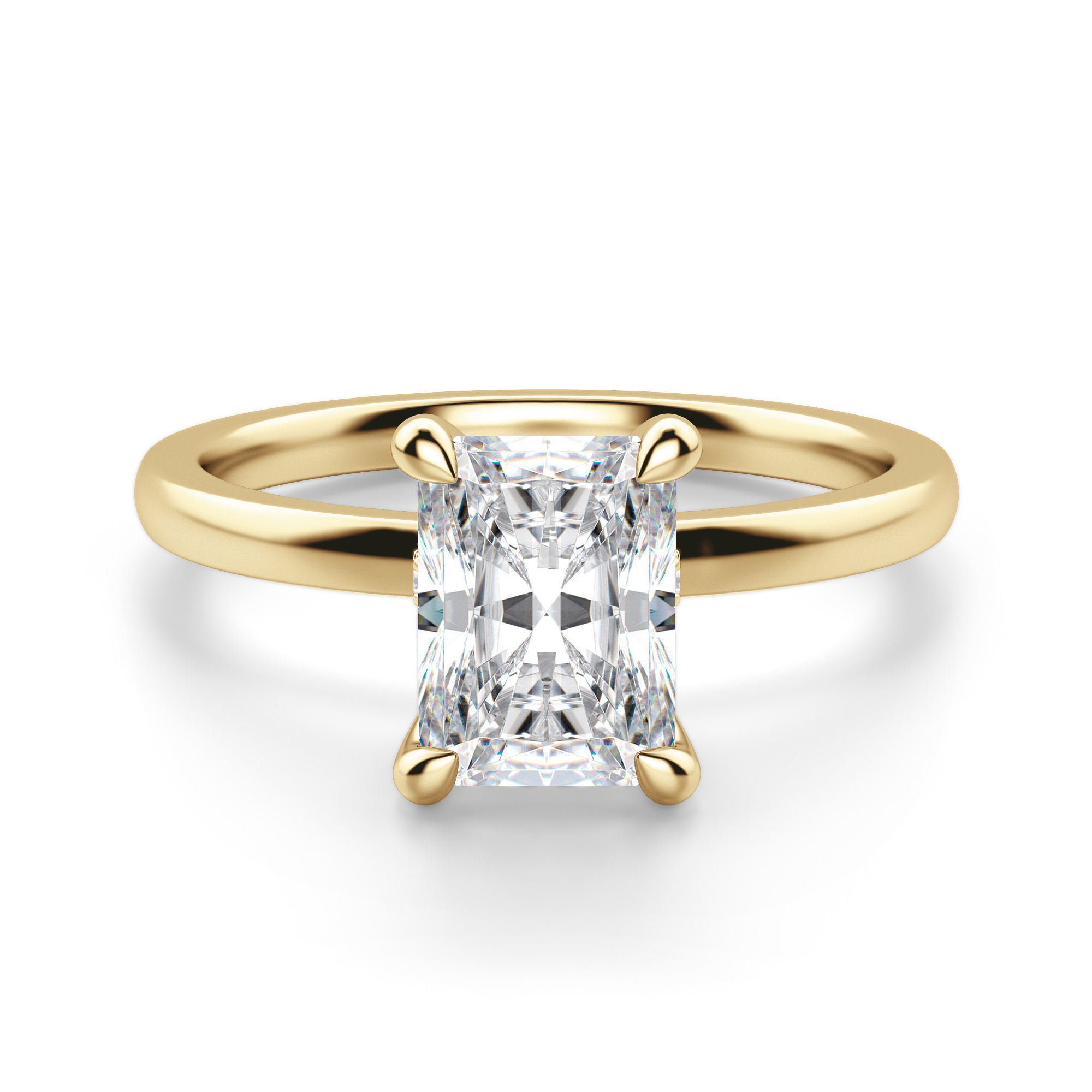 Solstice Radiant Cut Engagement Ring