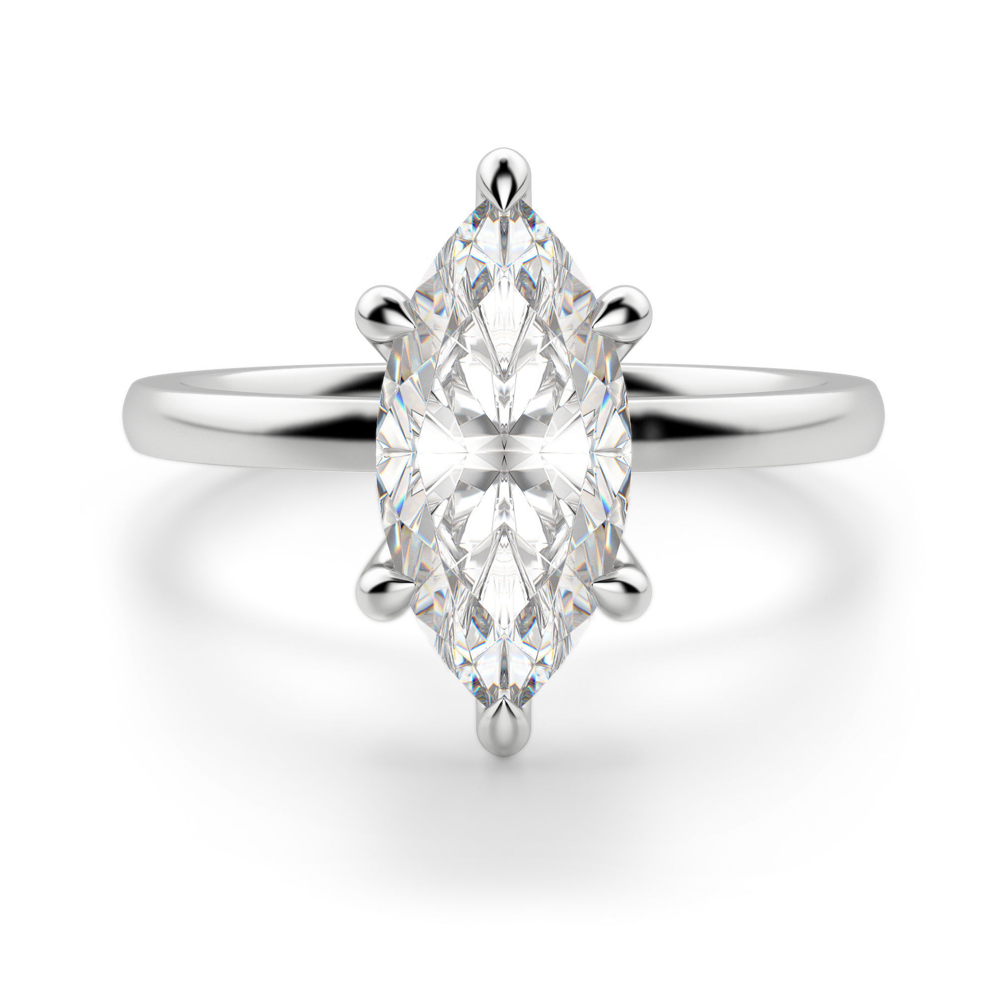 Solstice Marquise Cut Engagement Ring