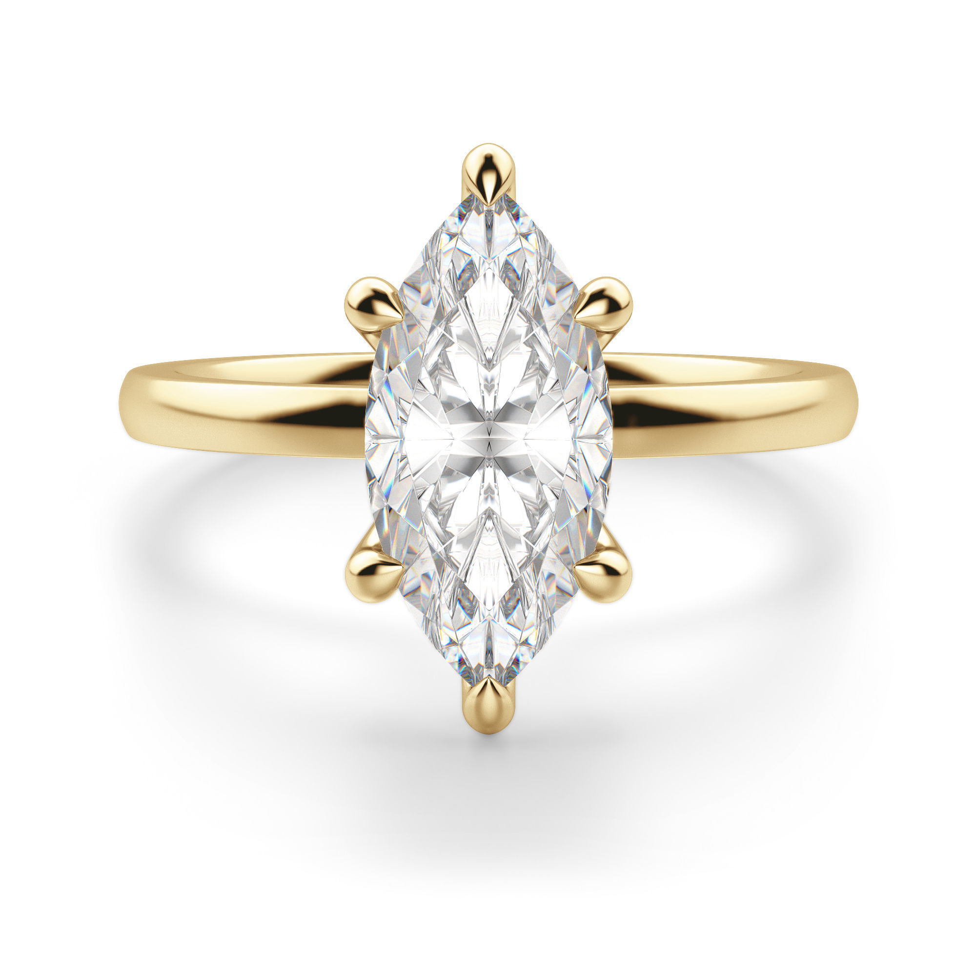 Solstice Marquise Cut Engagement Ring