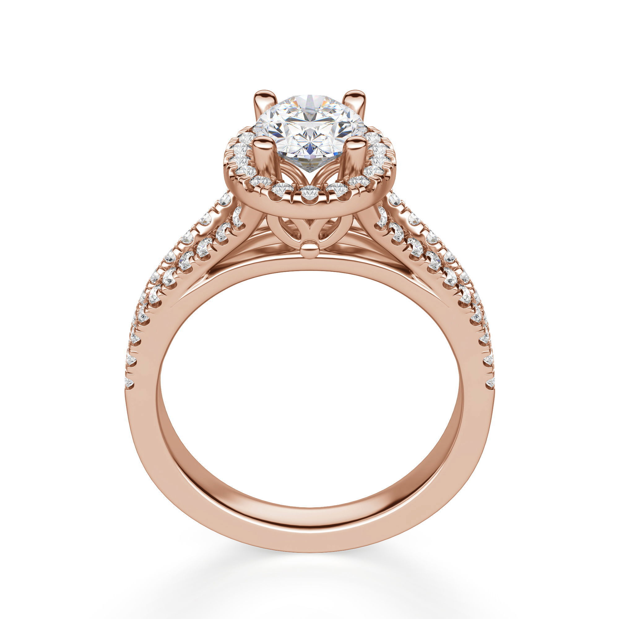Palm Springs Oval Cut Engagement Ring