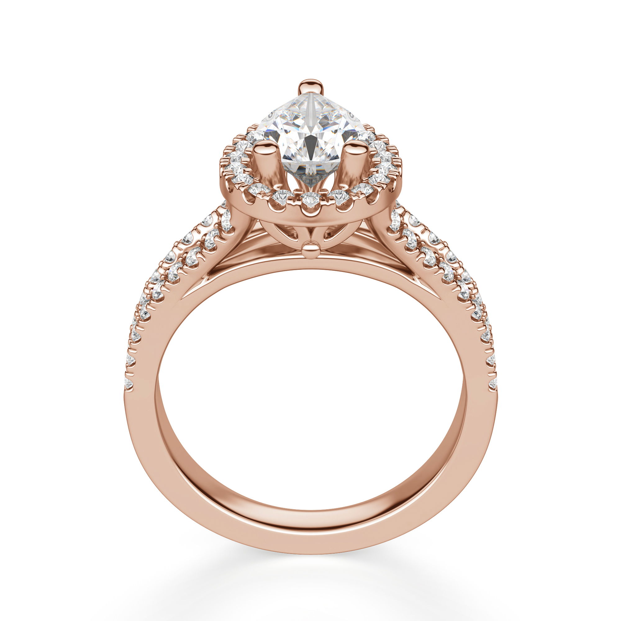 Palm Springs Pear Cut Engagement Ring