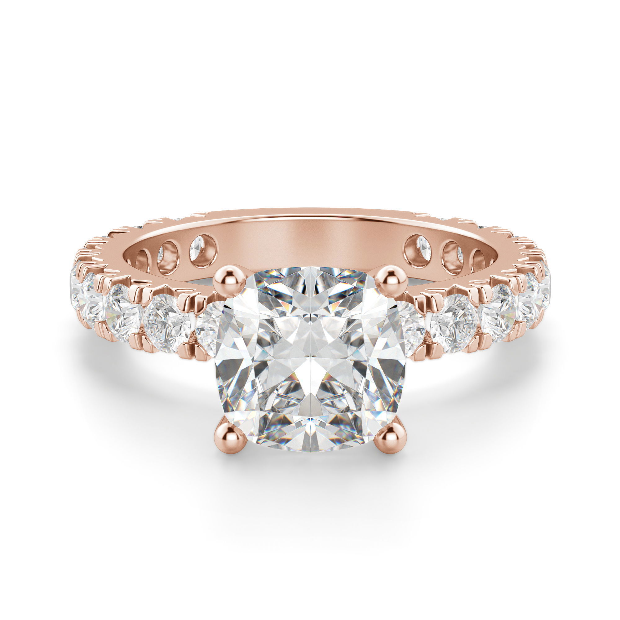 Gwyneth Cushion Cut Engagement Ring