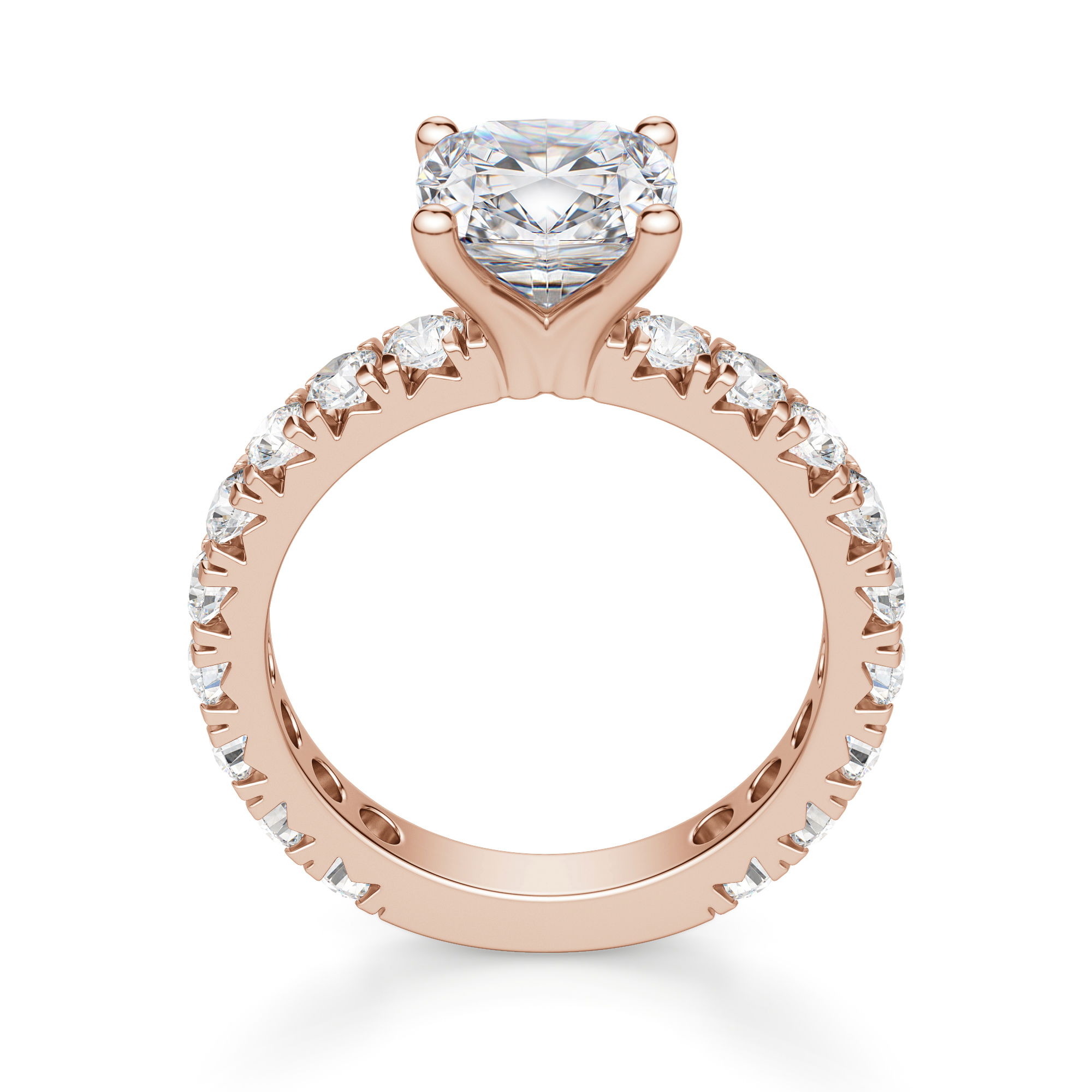 Gwyneth Cushion Cut Engagement Ring