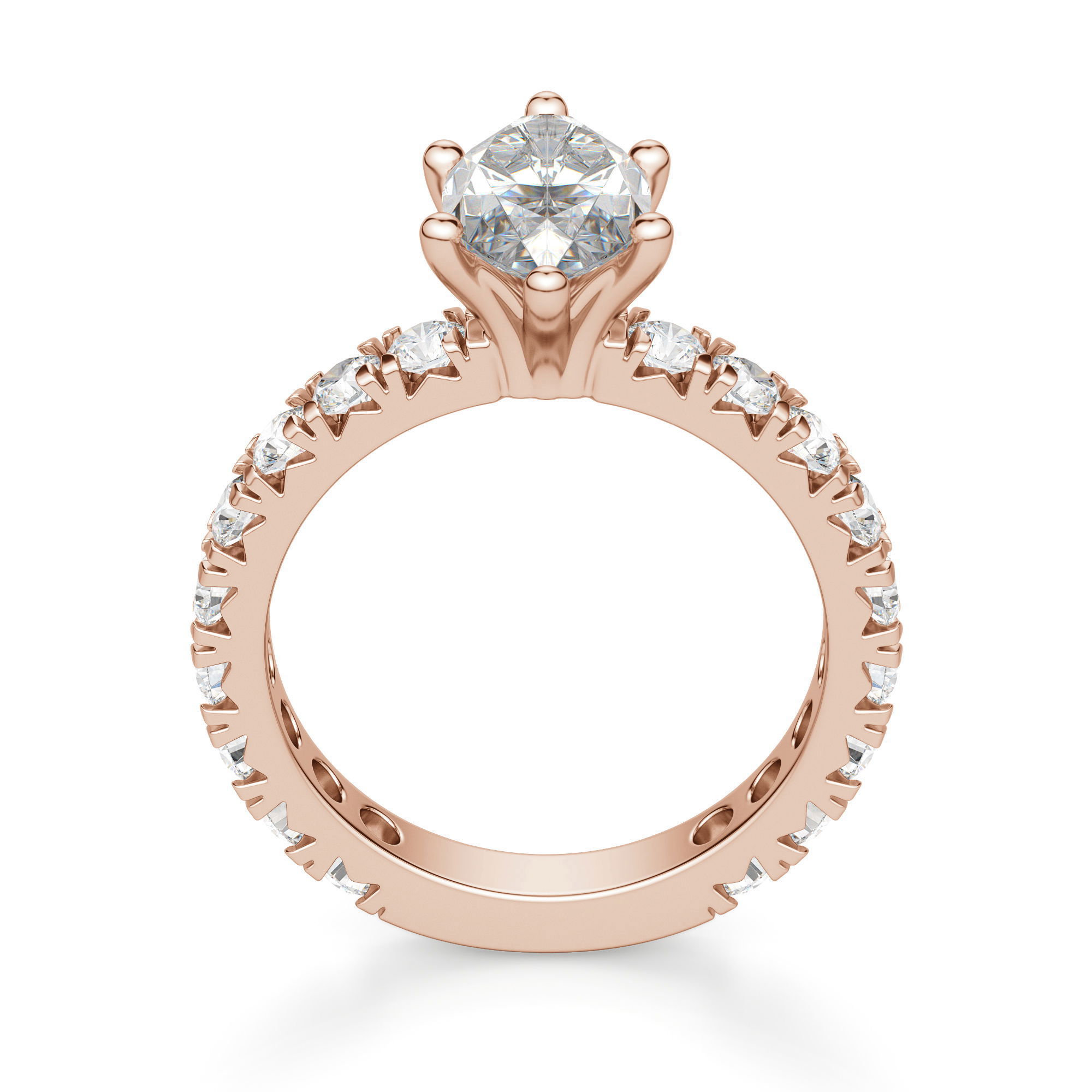 Gwyneth Marquise Cut Engagement Ring