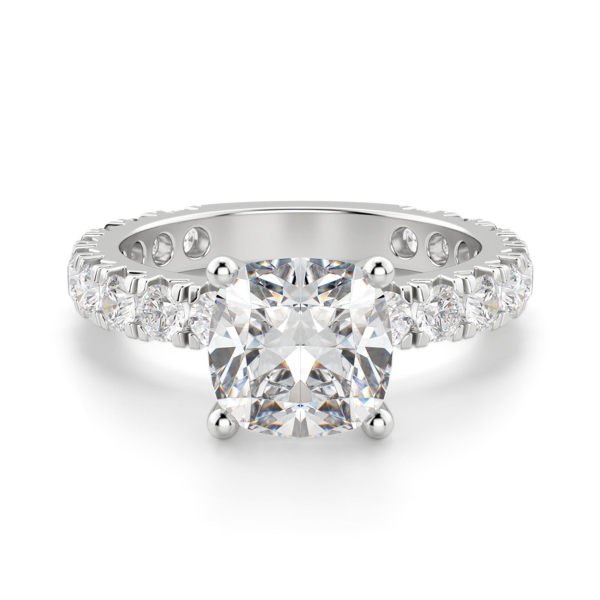 Gwyneth Cushion Cut Engagement Ring