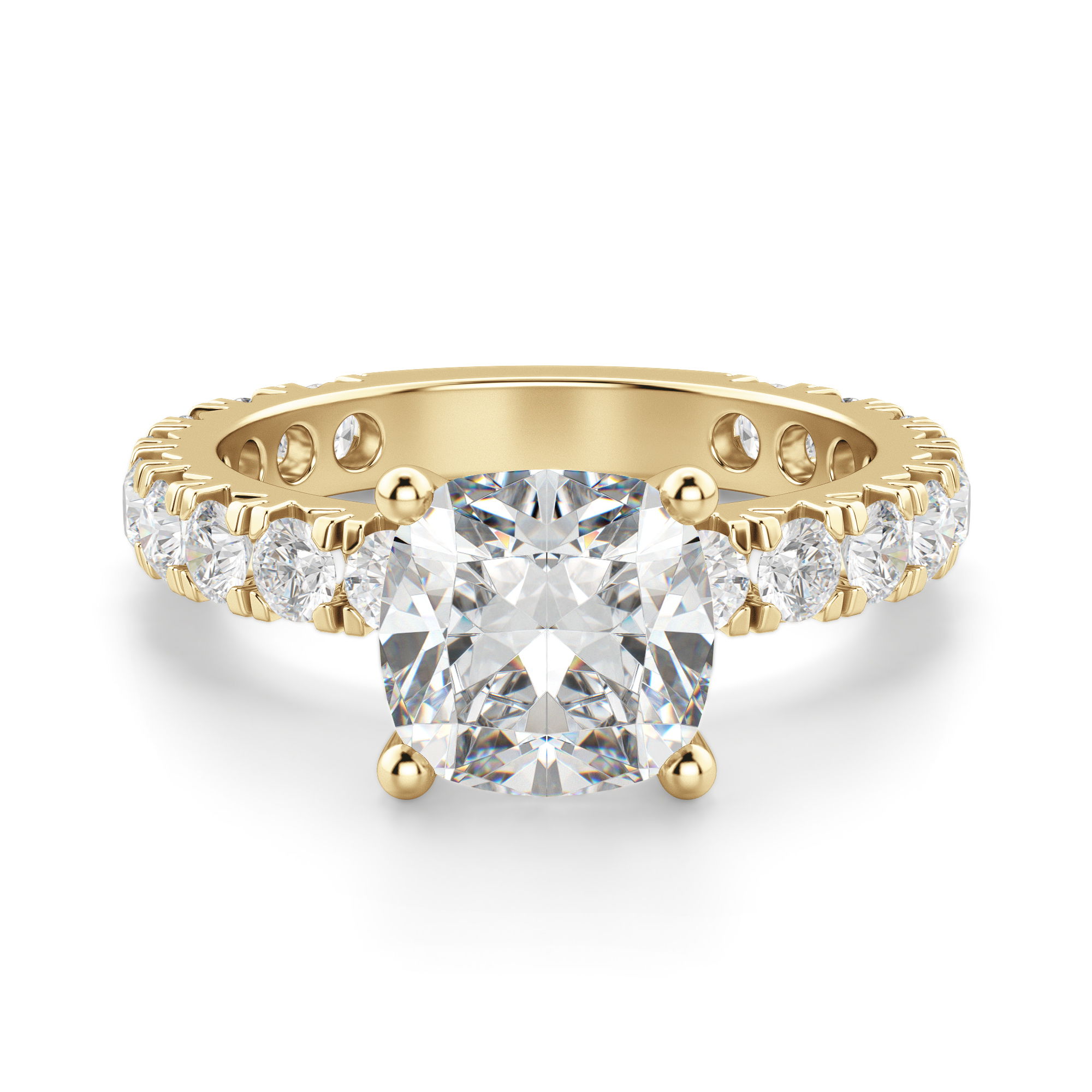 Gwyneth Cushion Cut Engagement Ring