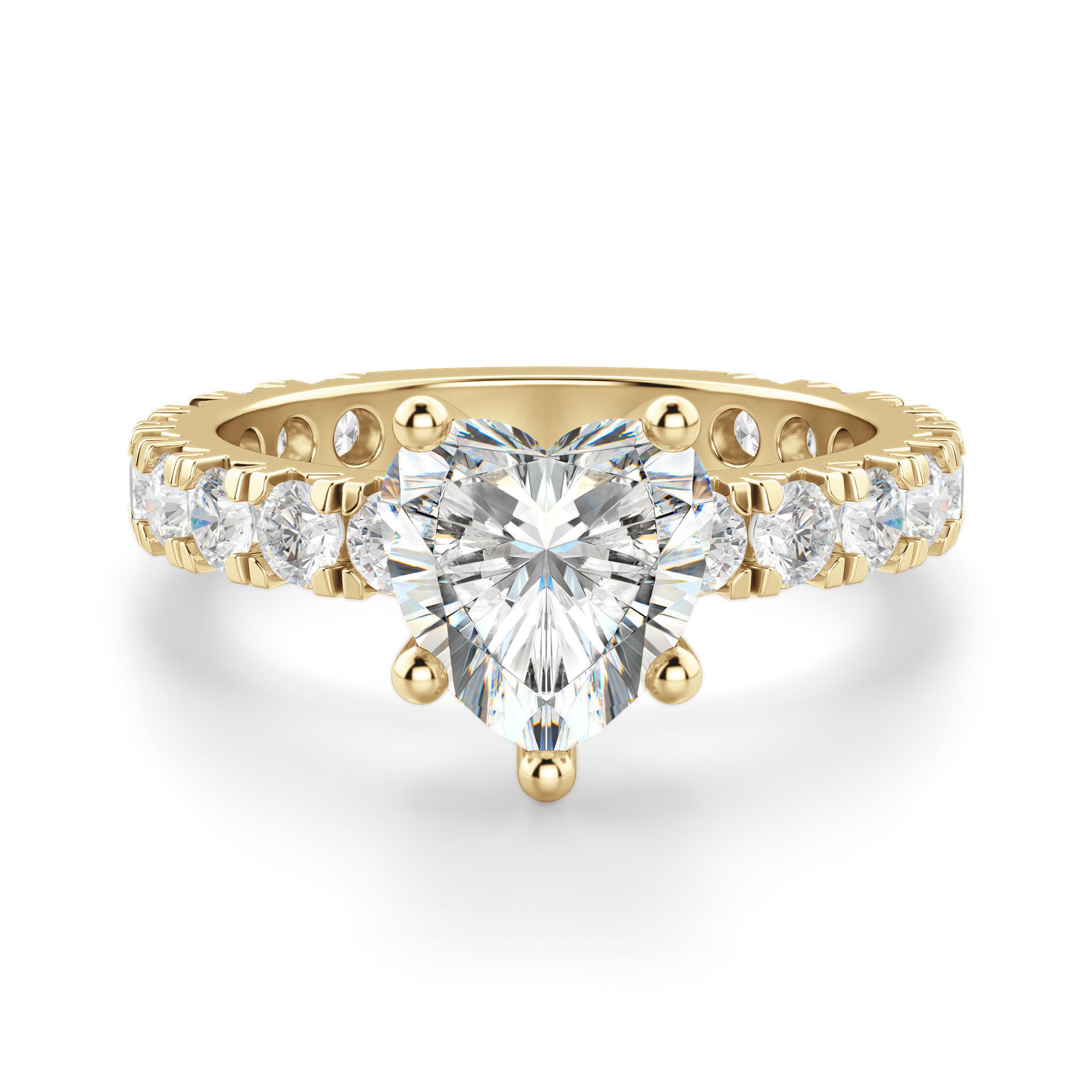 Gwyneth Heart Cut Engagement Ring
