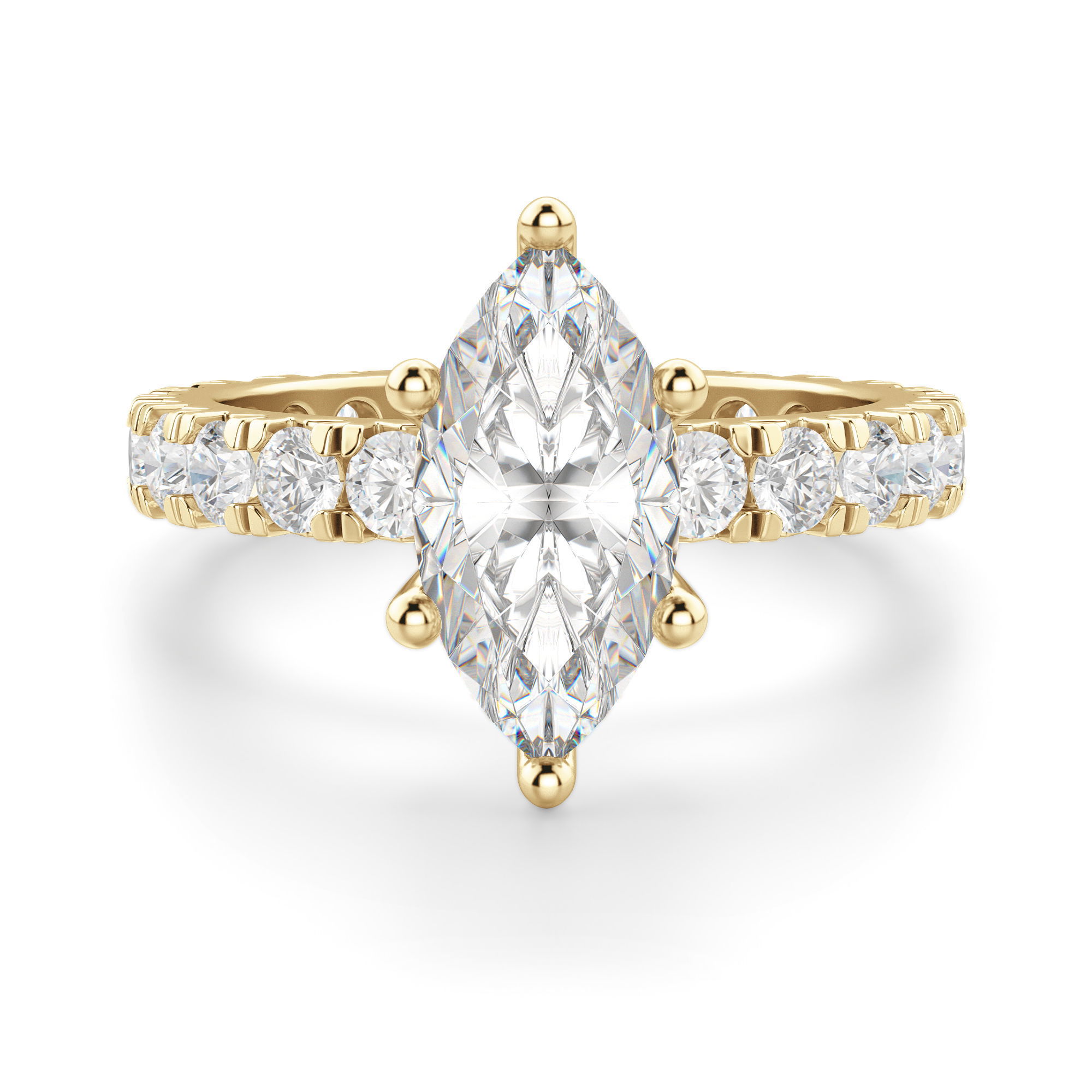 Gwyneth Marquise Cut Engagement Ring