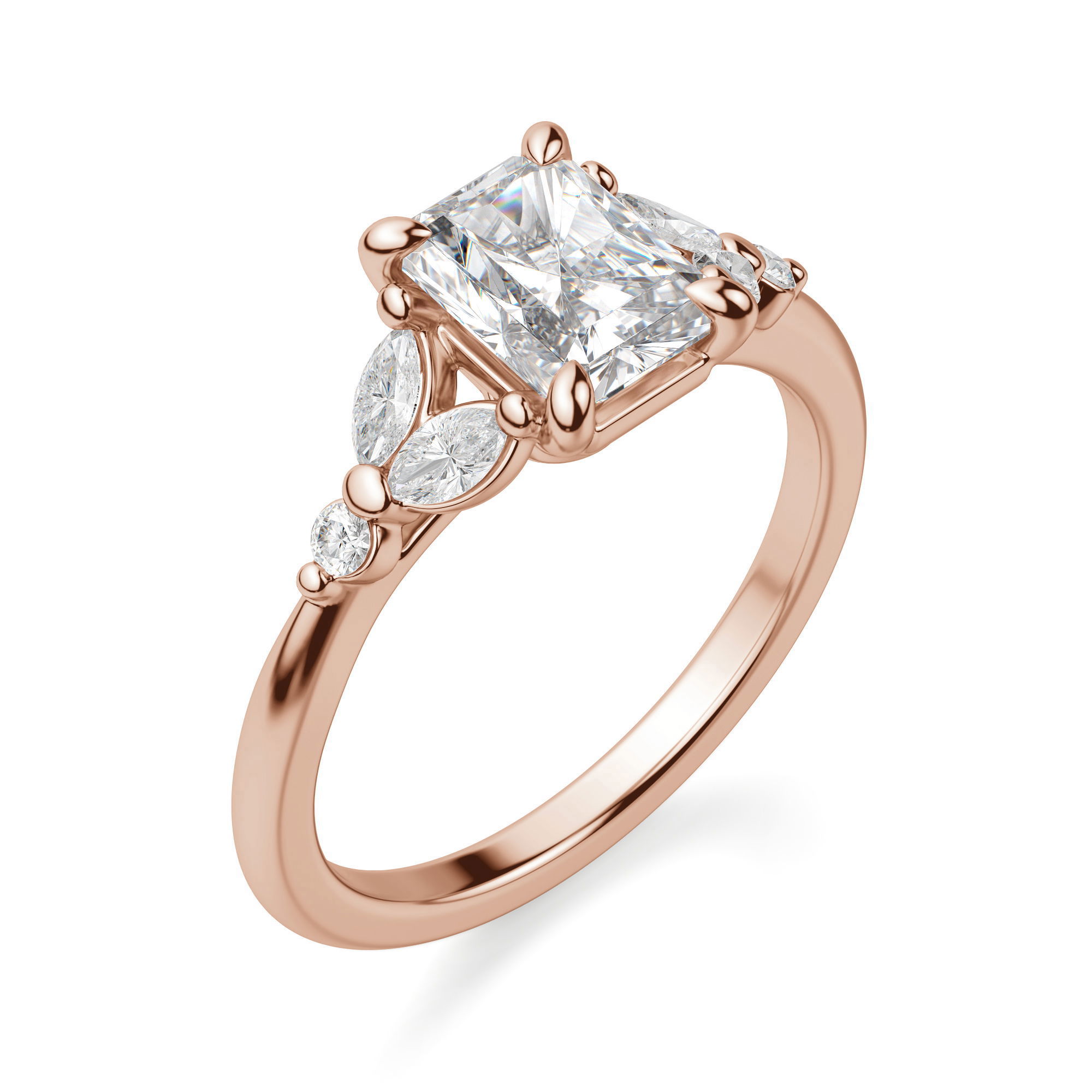 Haven Radiant Cut Engagement Ring