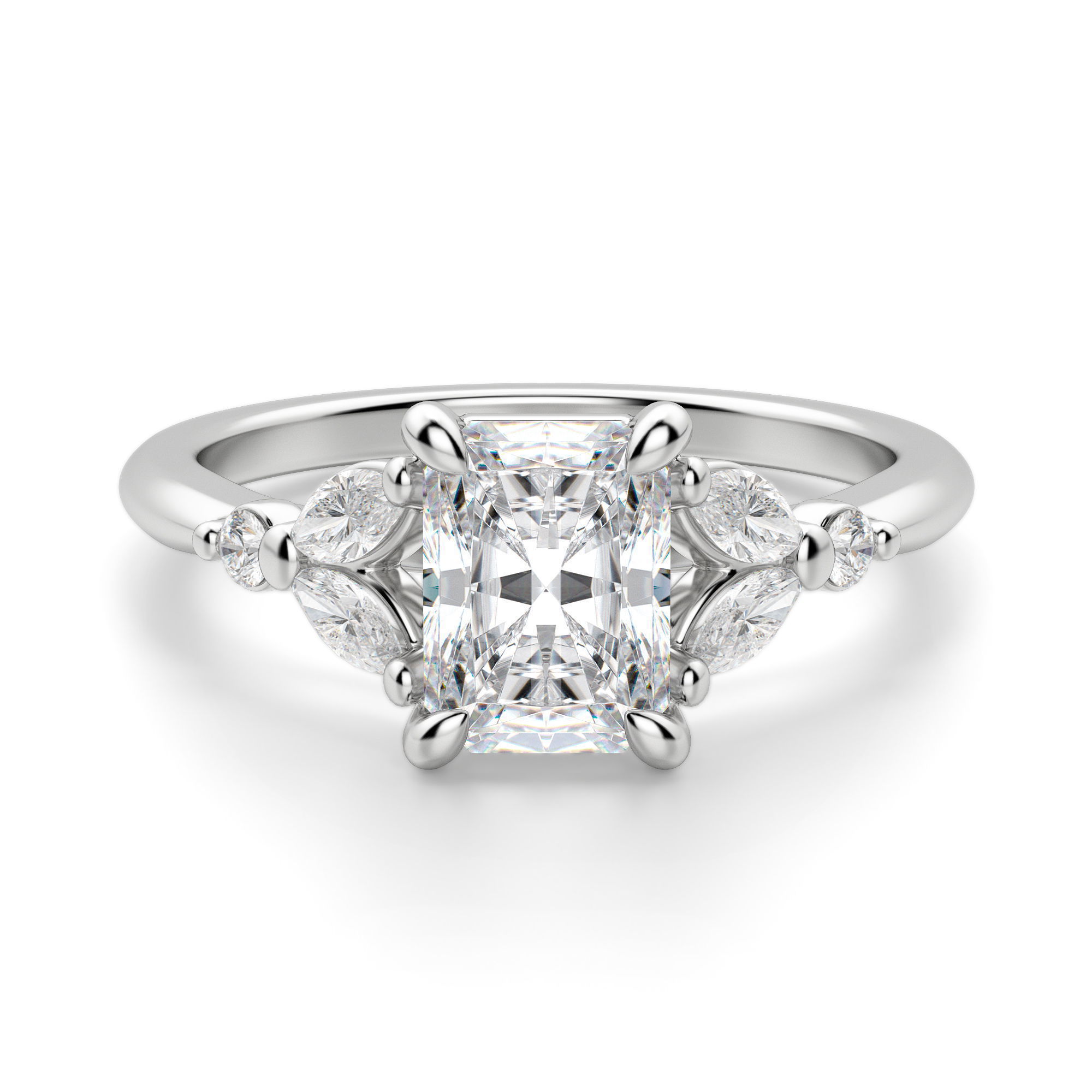 Haven Radiant Cut Engagement Ring