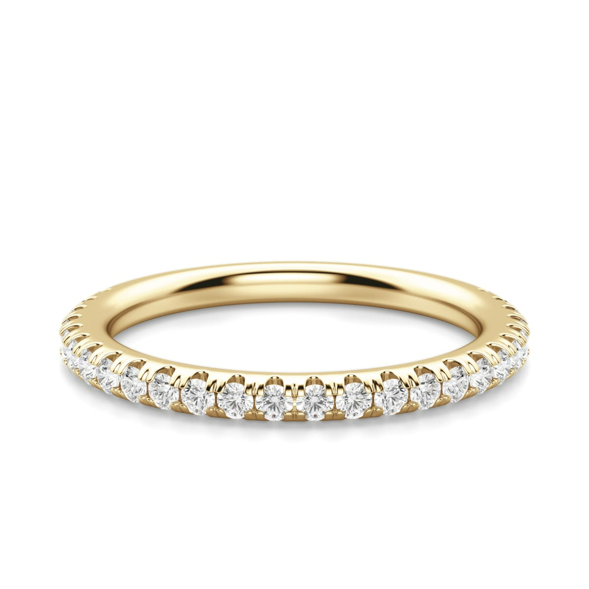 Arezzo Accented Wedding Band