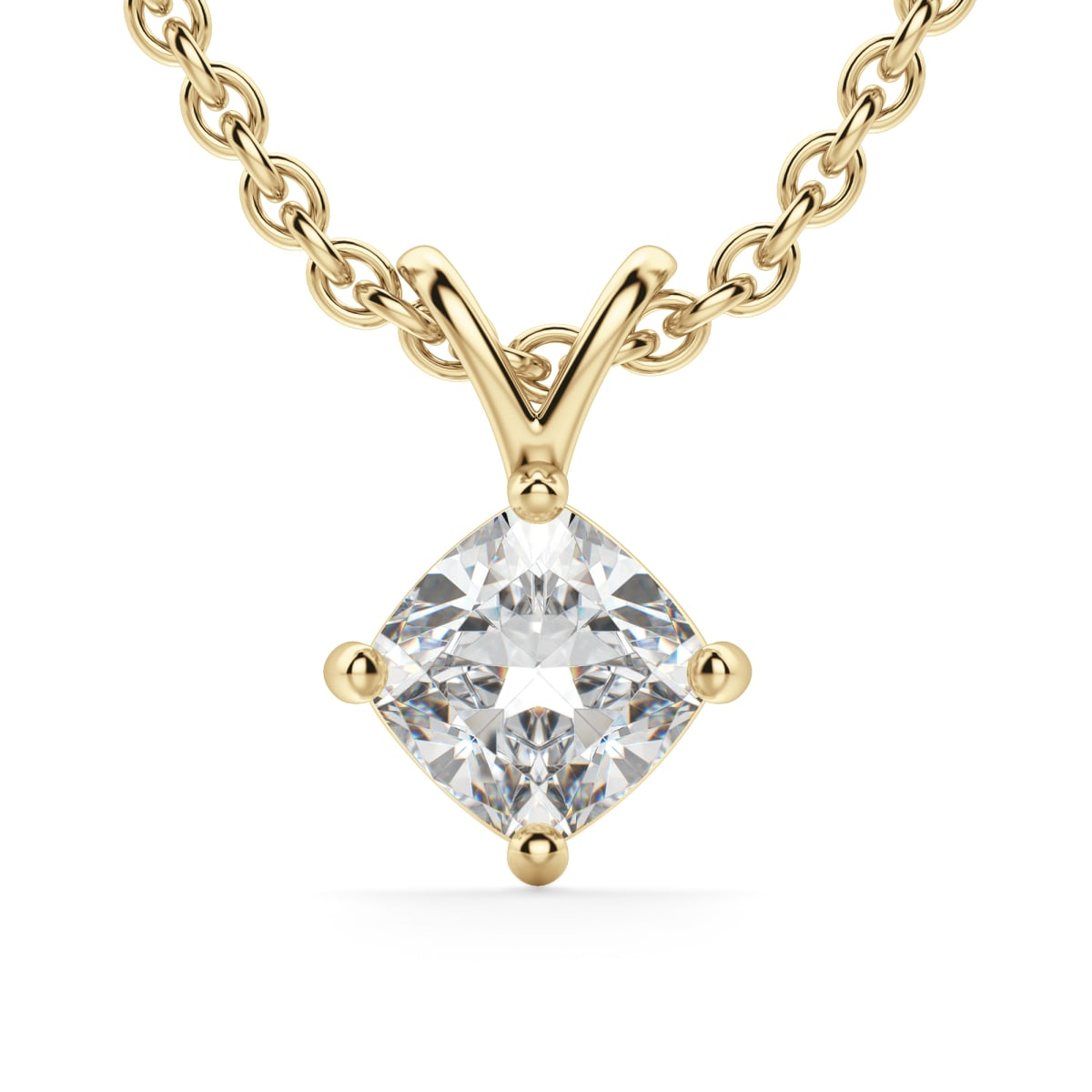 Kite Set Cushion Cut Pendant