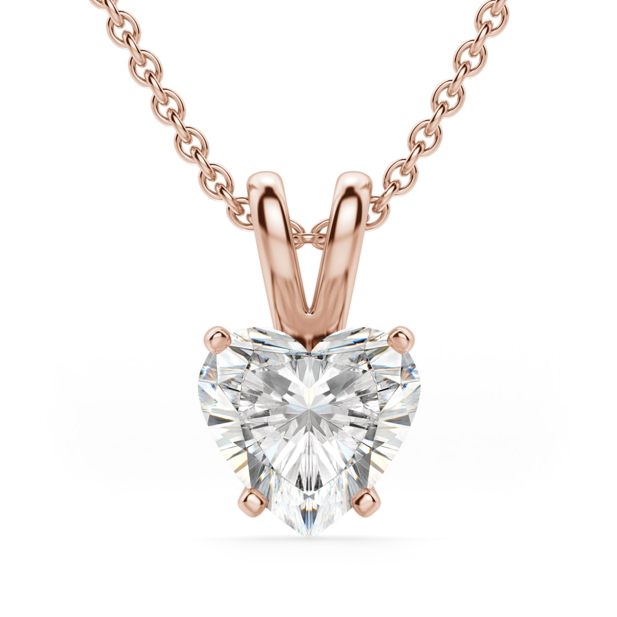 Basket Set Heart Cut Pendant