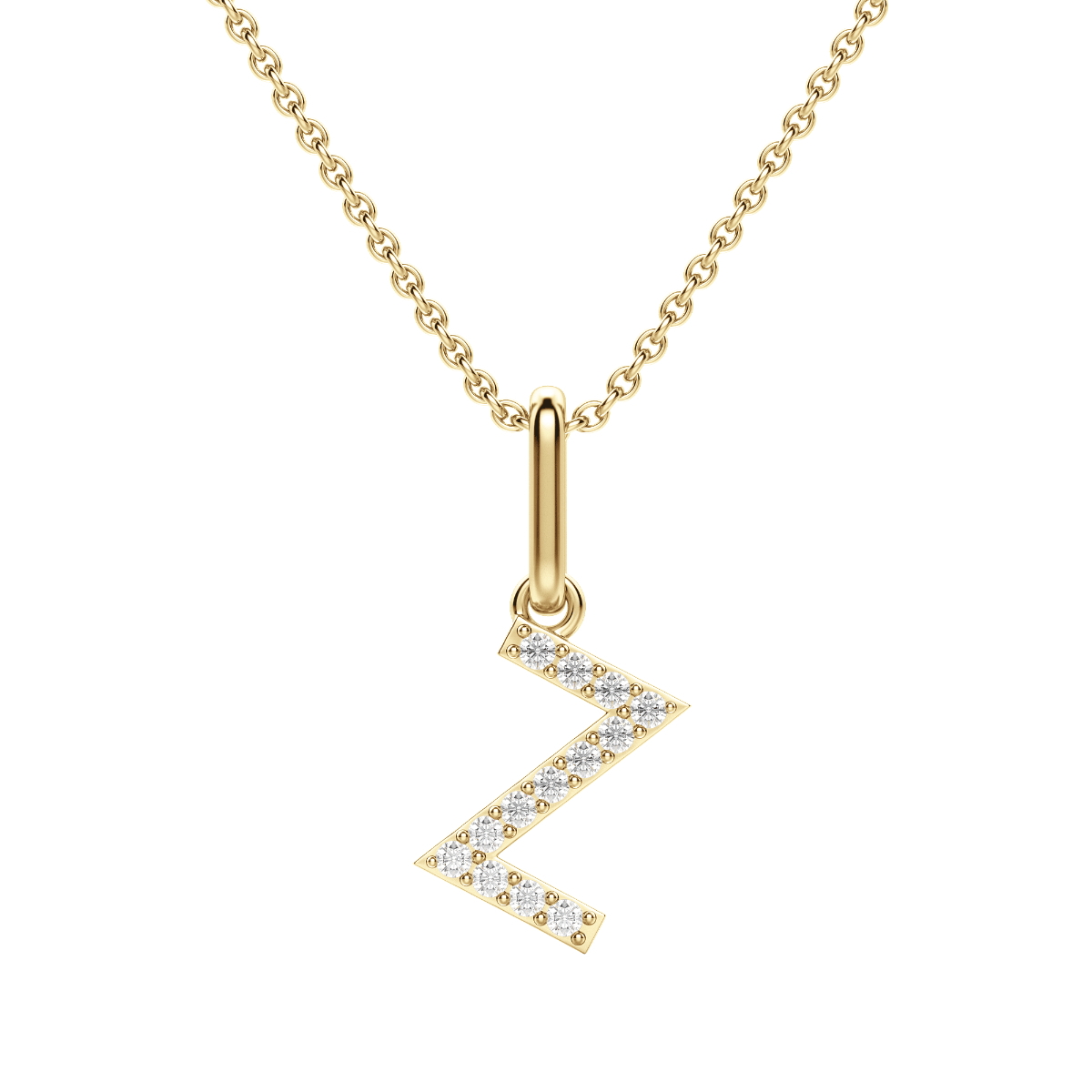 "Z" Initial Pendant