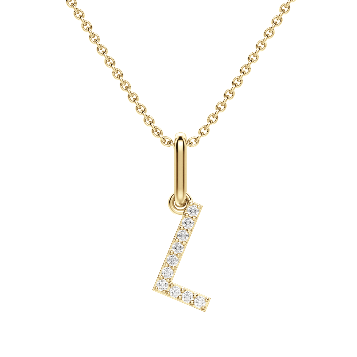 "L" Initial Pendant