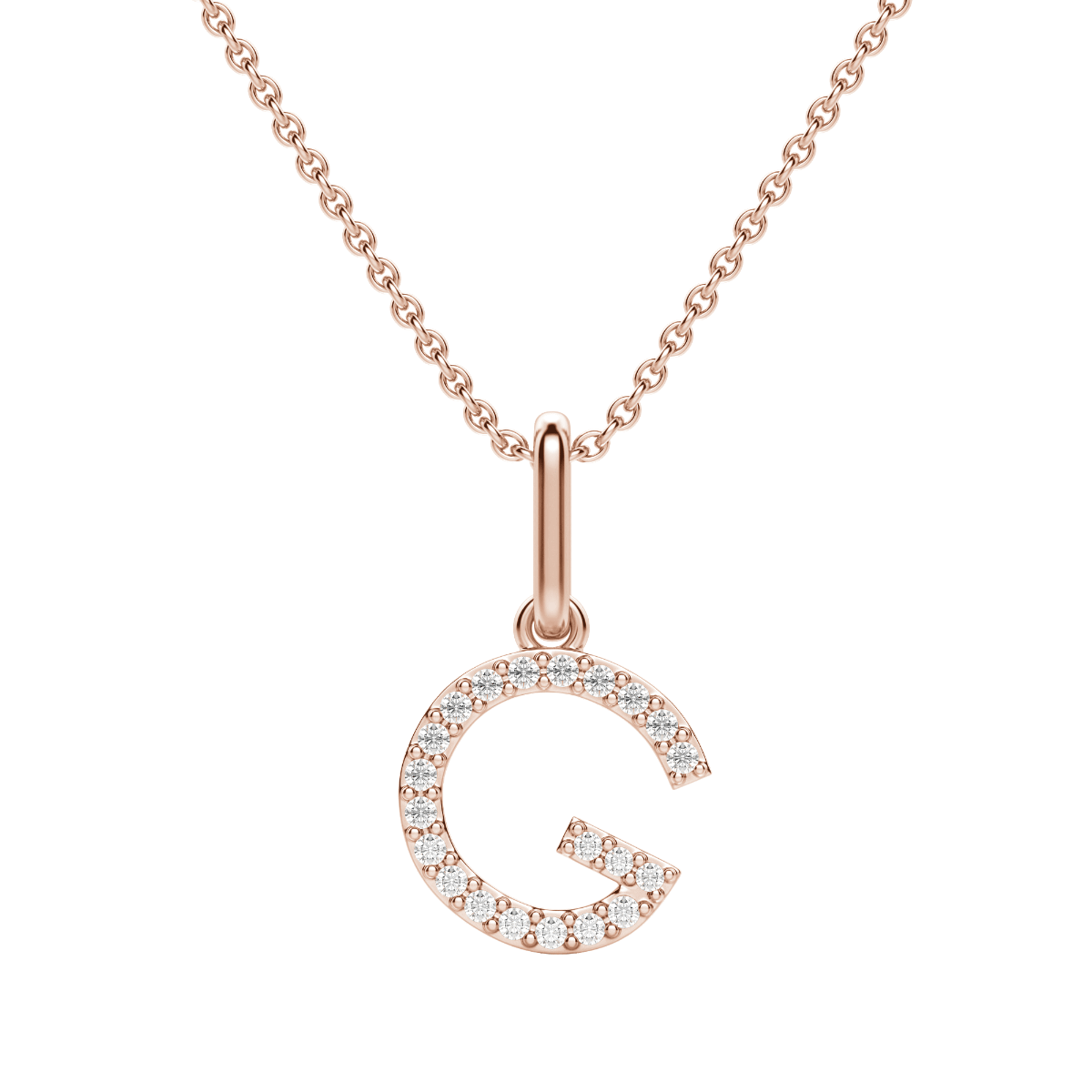 "G" Initial Pendant
