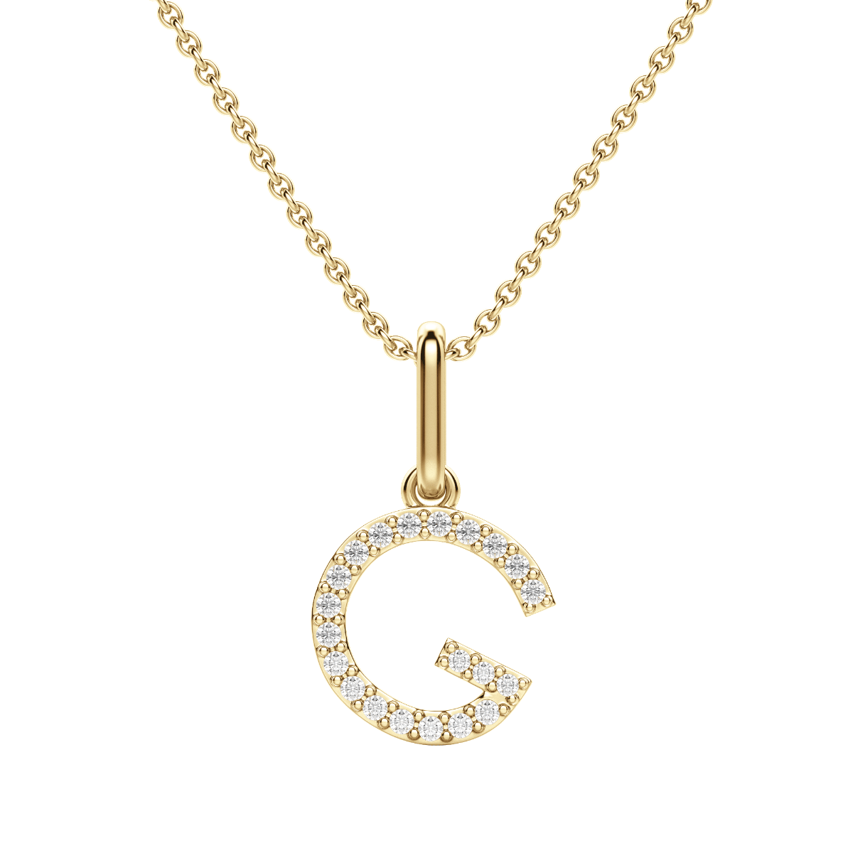 "G" Initial Pendant