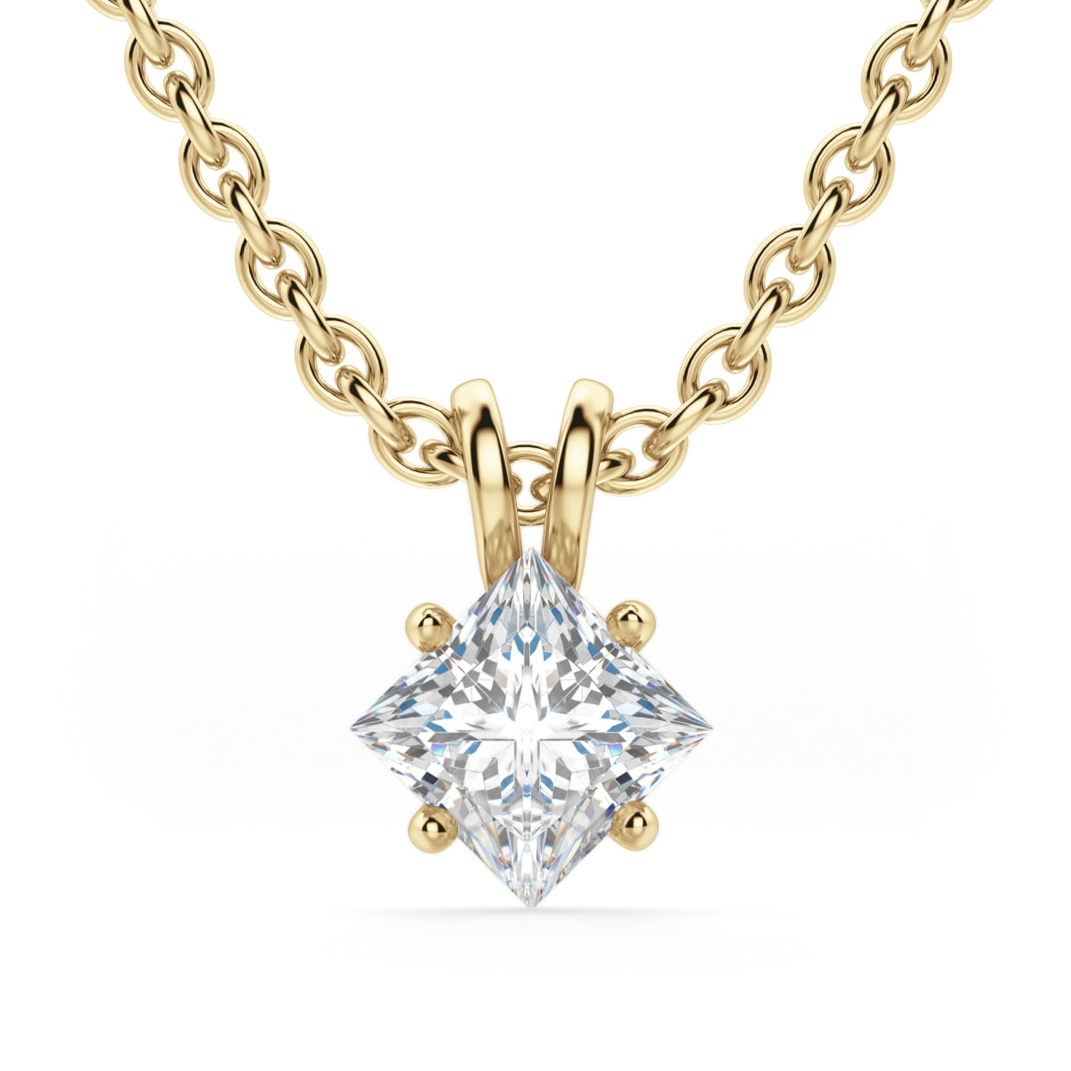 Kite Set Princess Cut Pendant