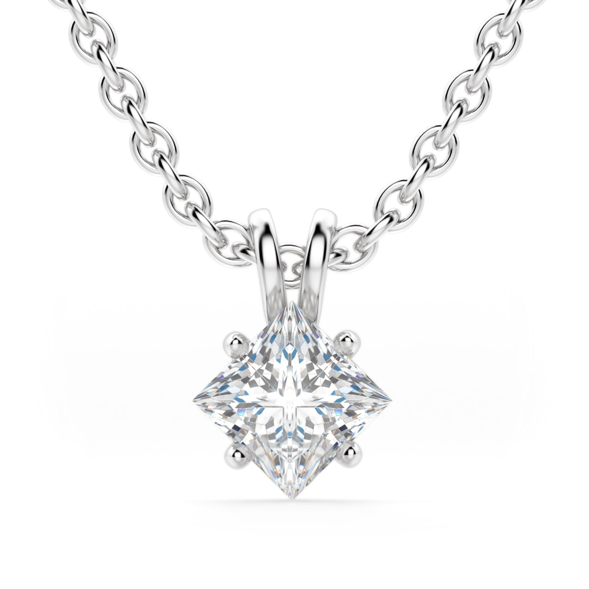 Kite Set Princess Cut Pendant