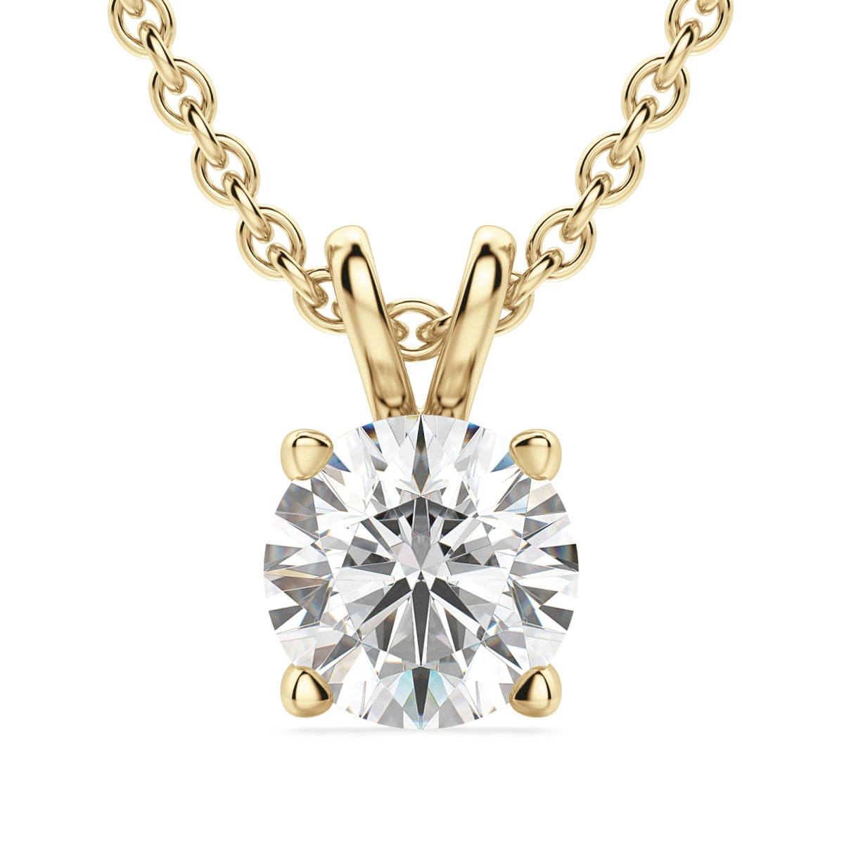 Basket Set Round Cut Pendant