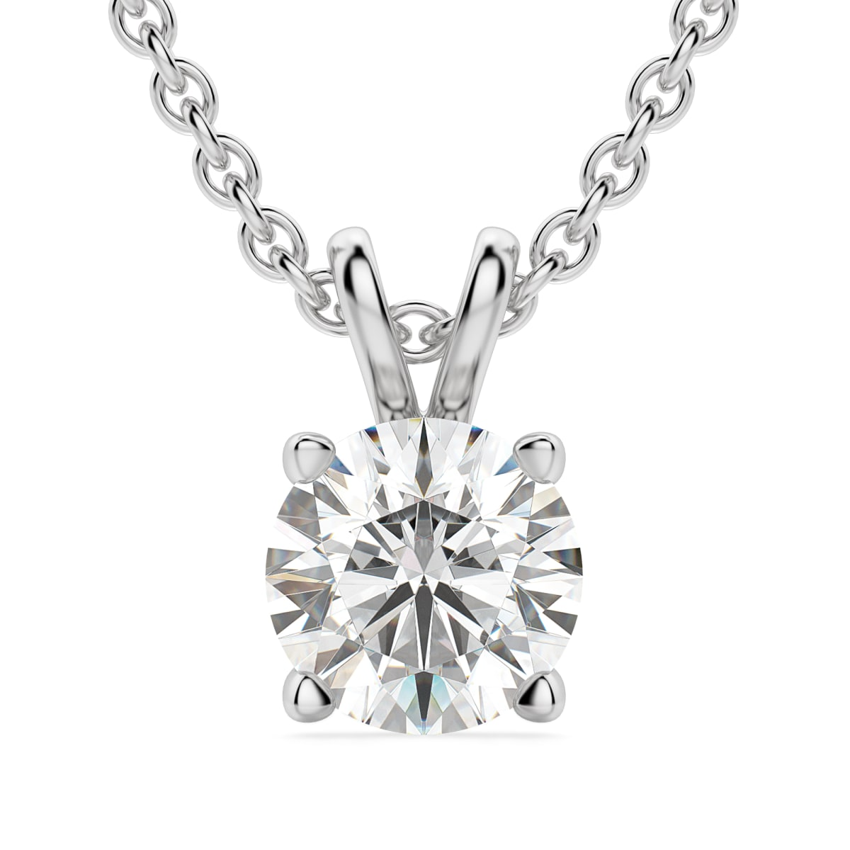 Basket Set Round Cut Pendant