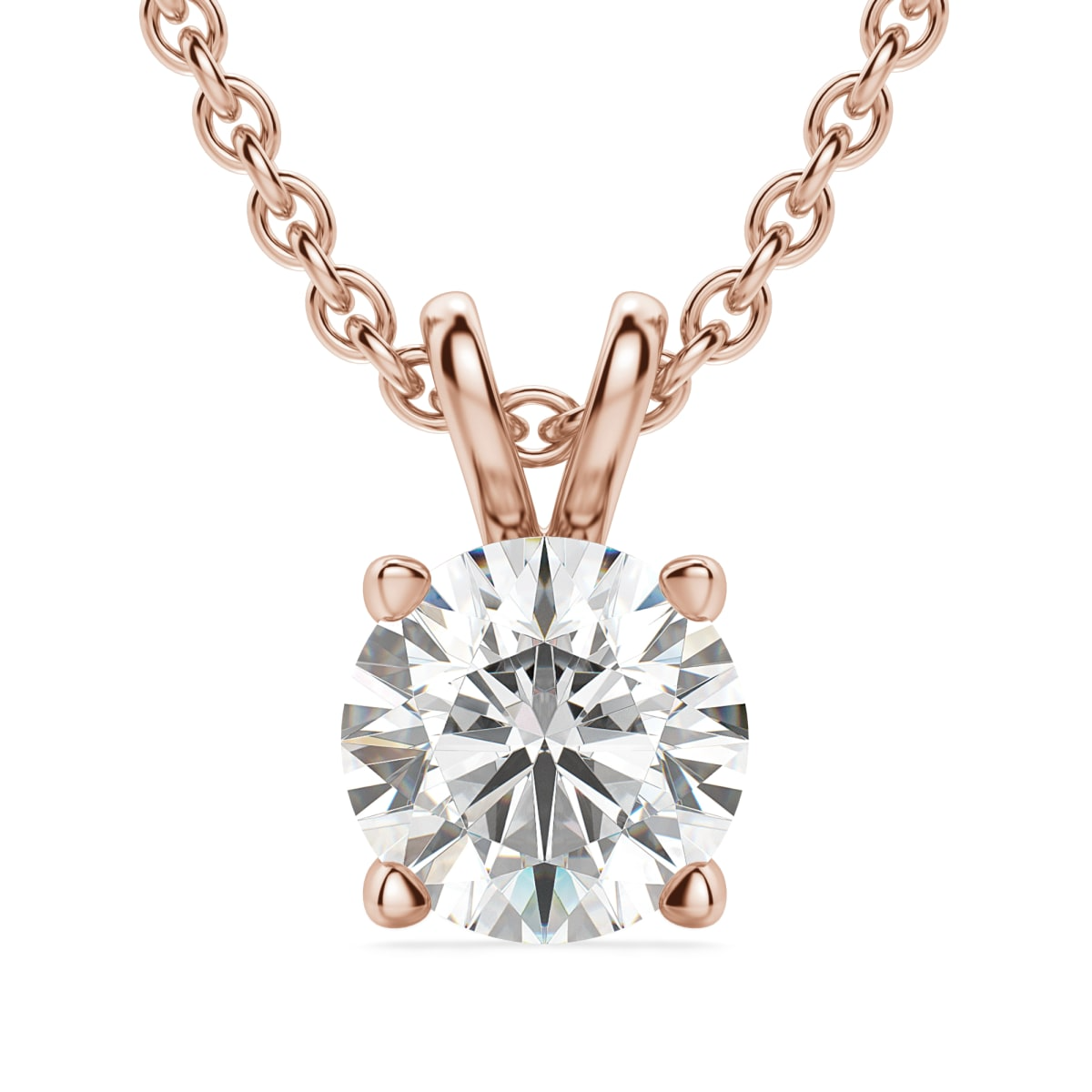 Basket Set Round Cut Pendant