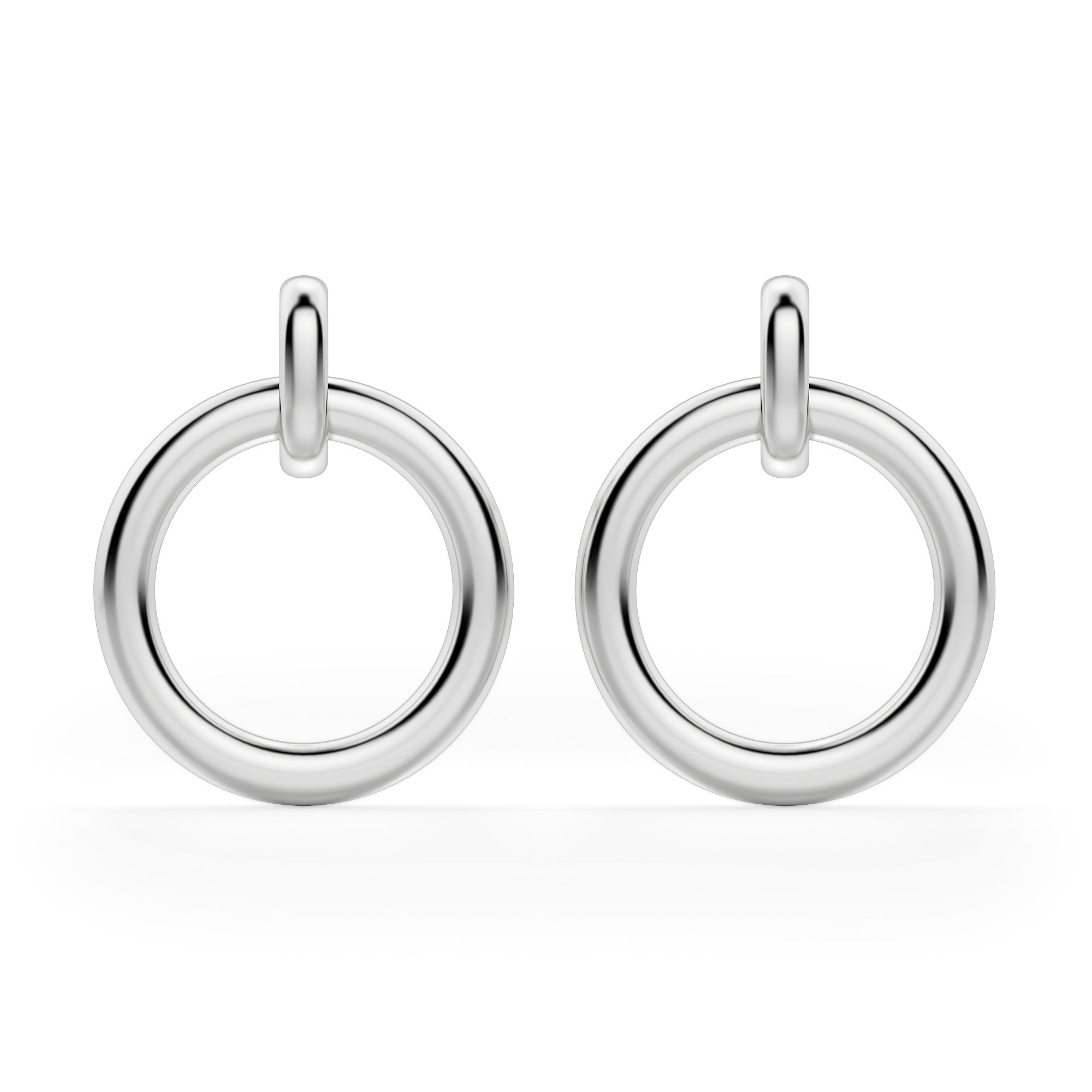 Dangle Hoop Earrings