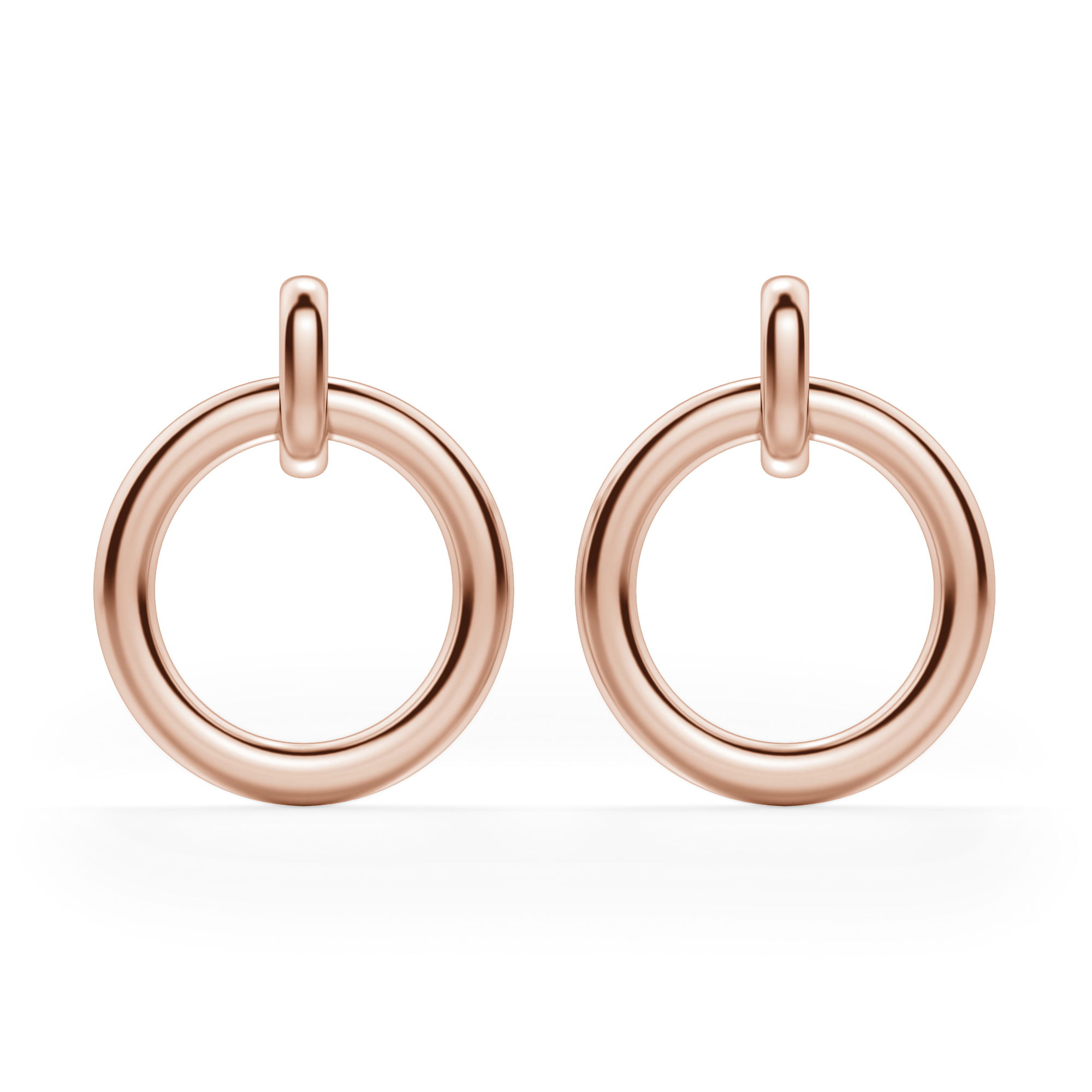 Dangle Hoop Earrings