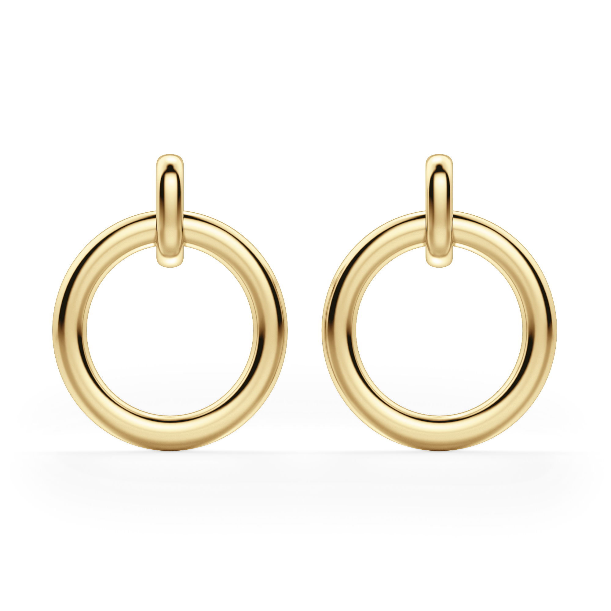 Dangle Hoop Earrings