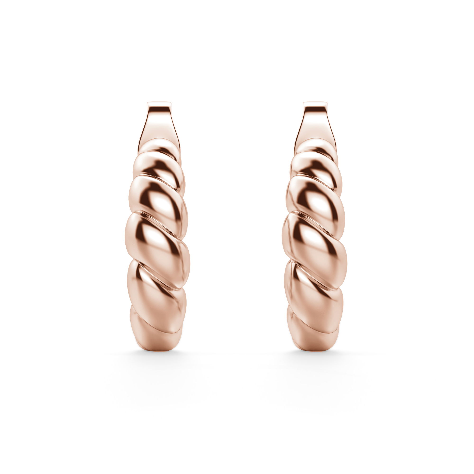 Petite Dome Hoop Earrings