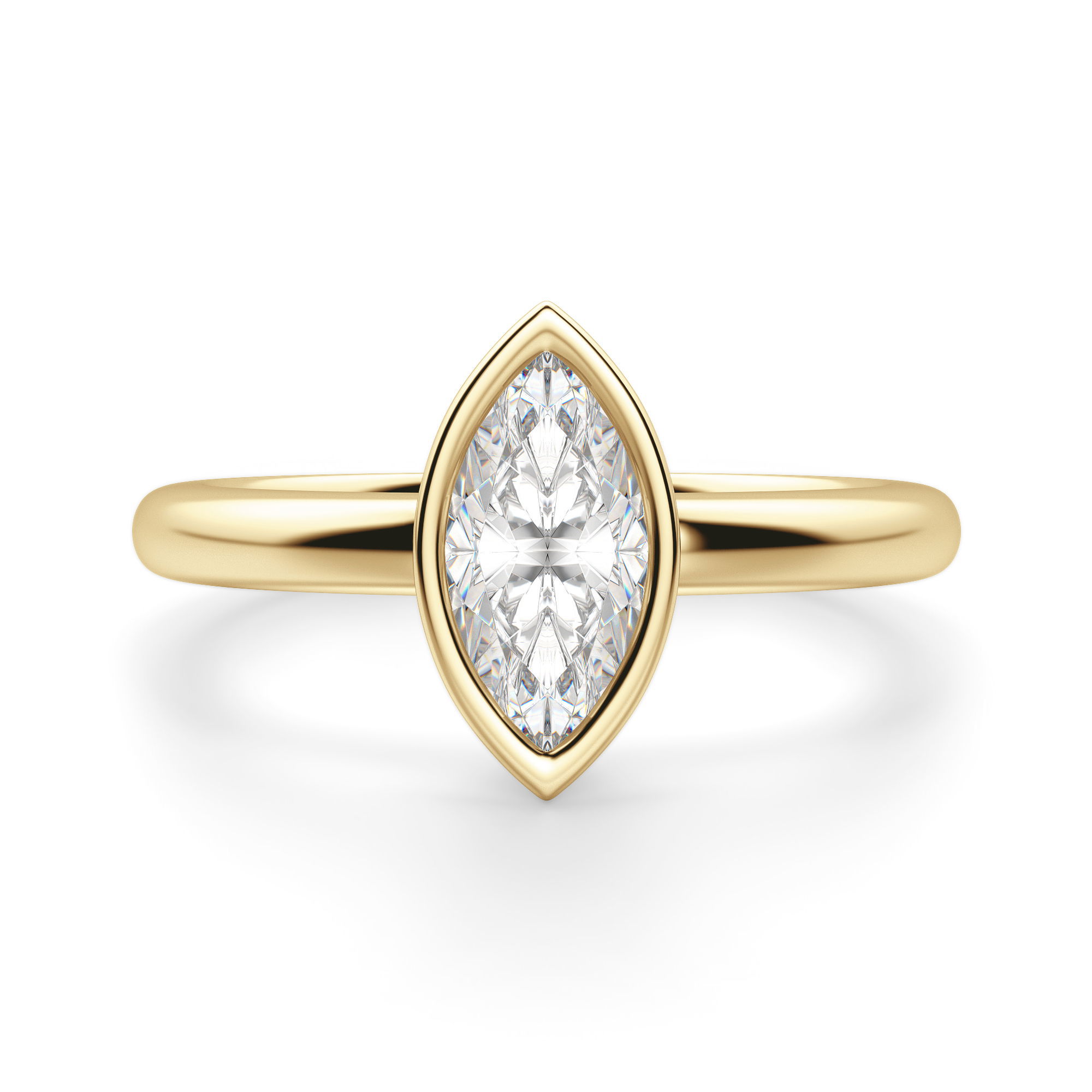 Marseille Marquise Cut Engagement Ring