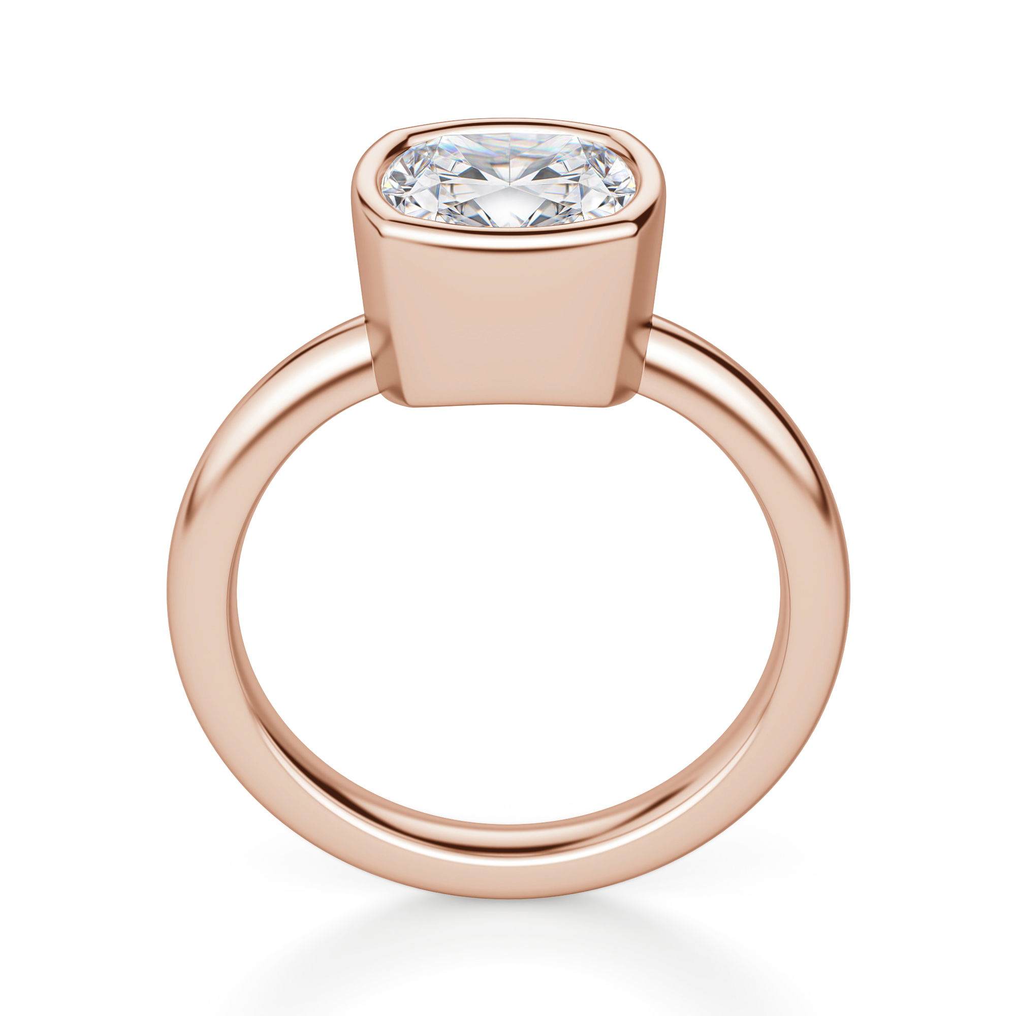 Marseille Cushion Cut Engagement Ring