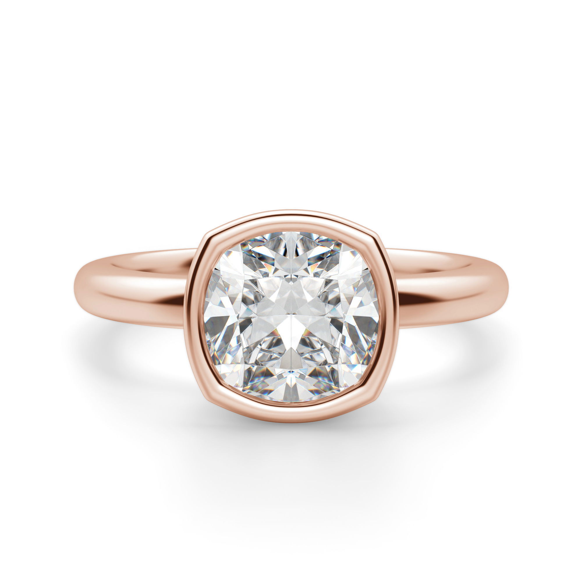 Marseille Cushion Cut Engagement Ring