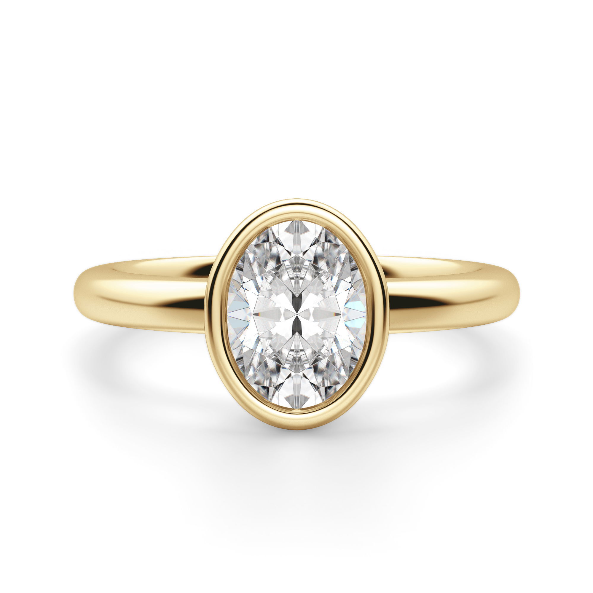 Marseille Oval Cut Engagement Ring