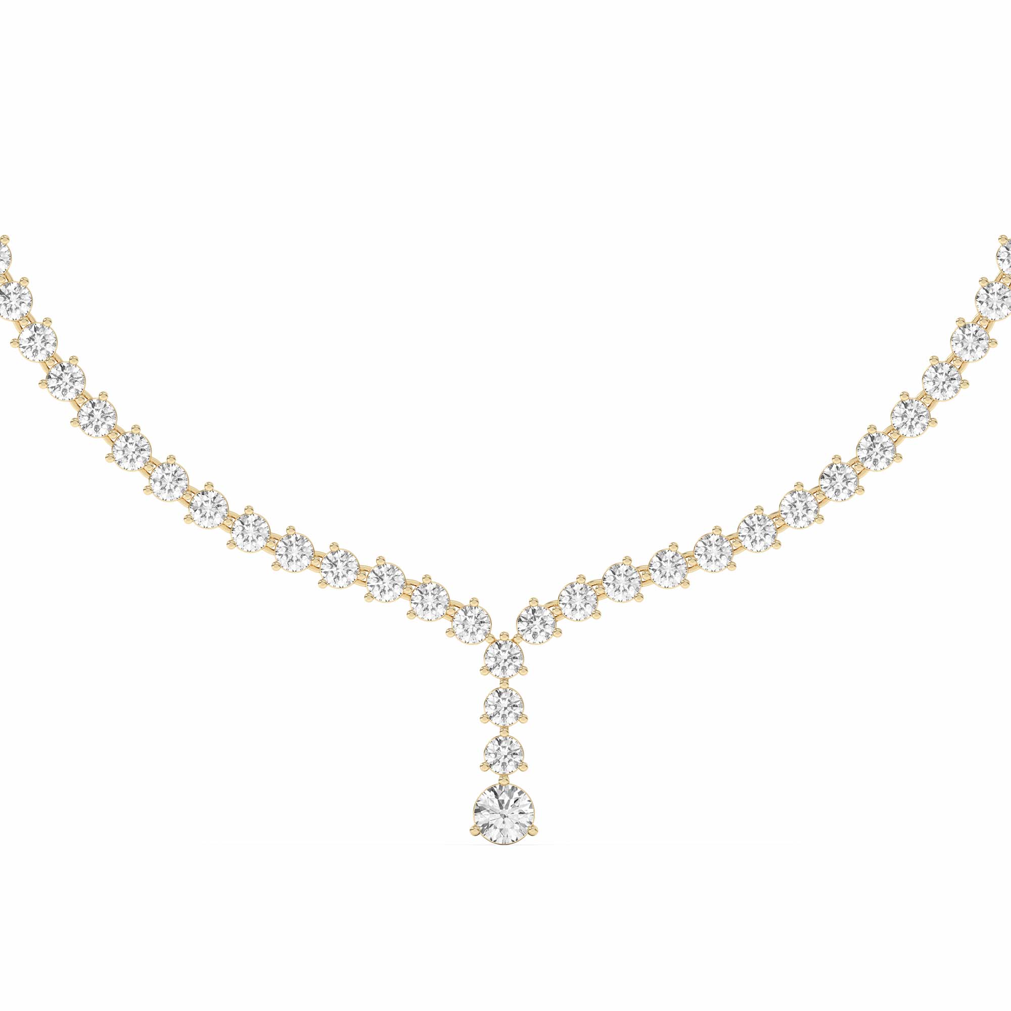 Statement Tennis Necklace