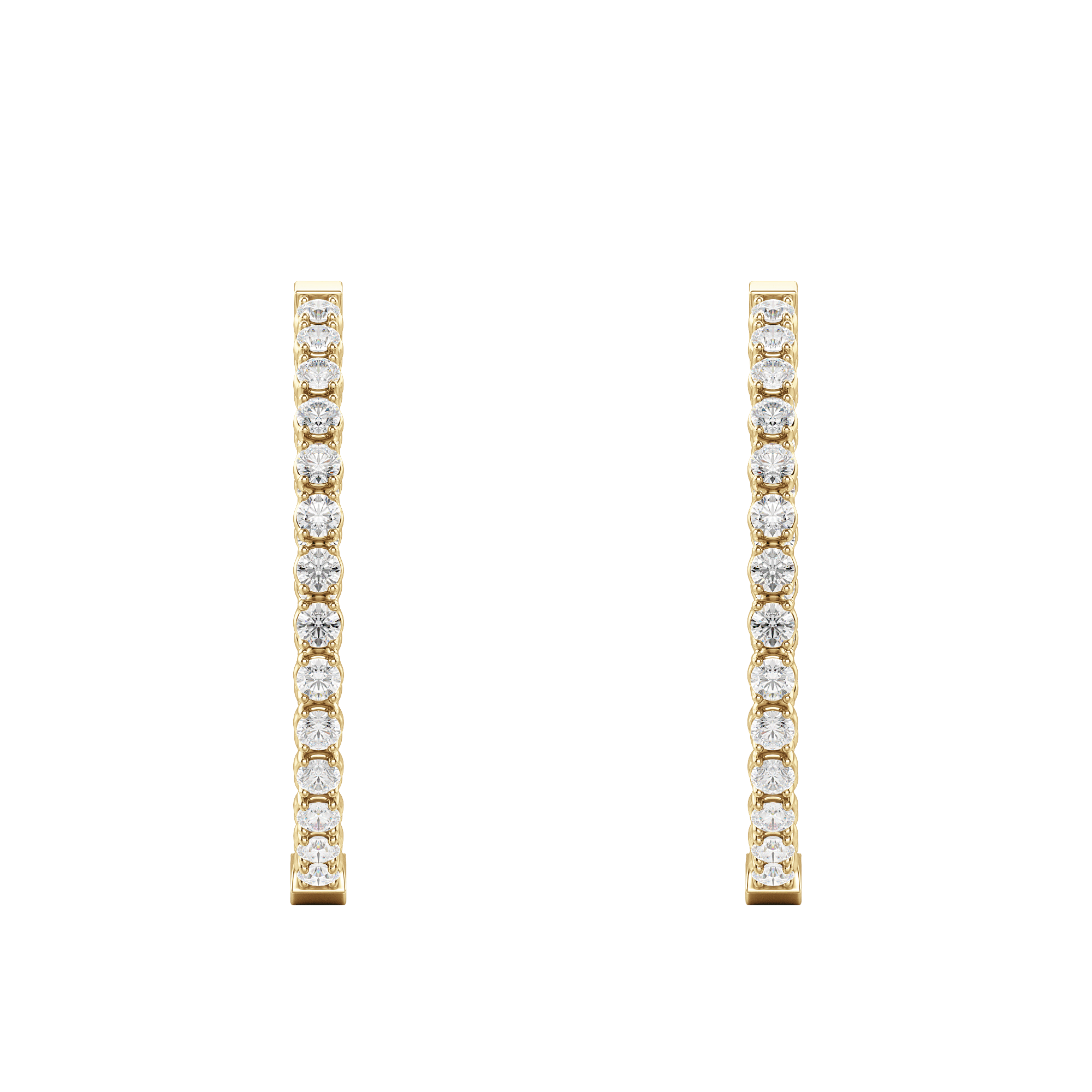 Inside Out Hoop Earrings