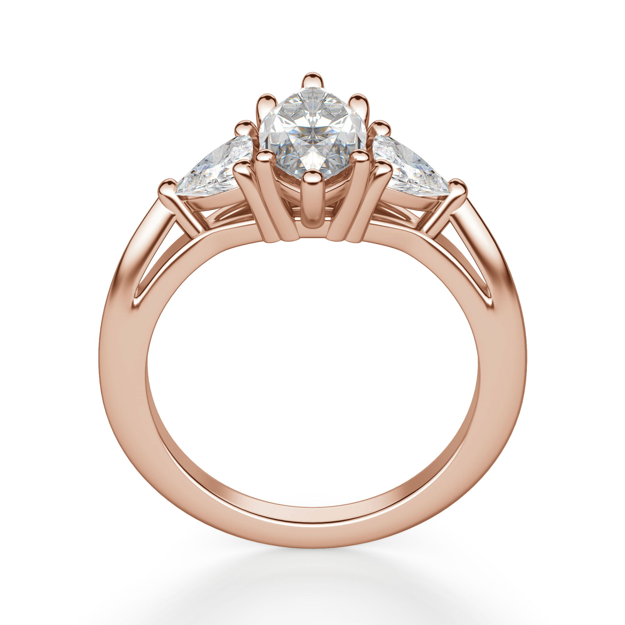 Timeless Marquise Cut 1.00 ct Center Engagement Ring