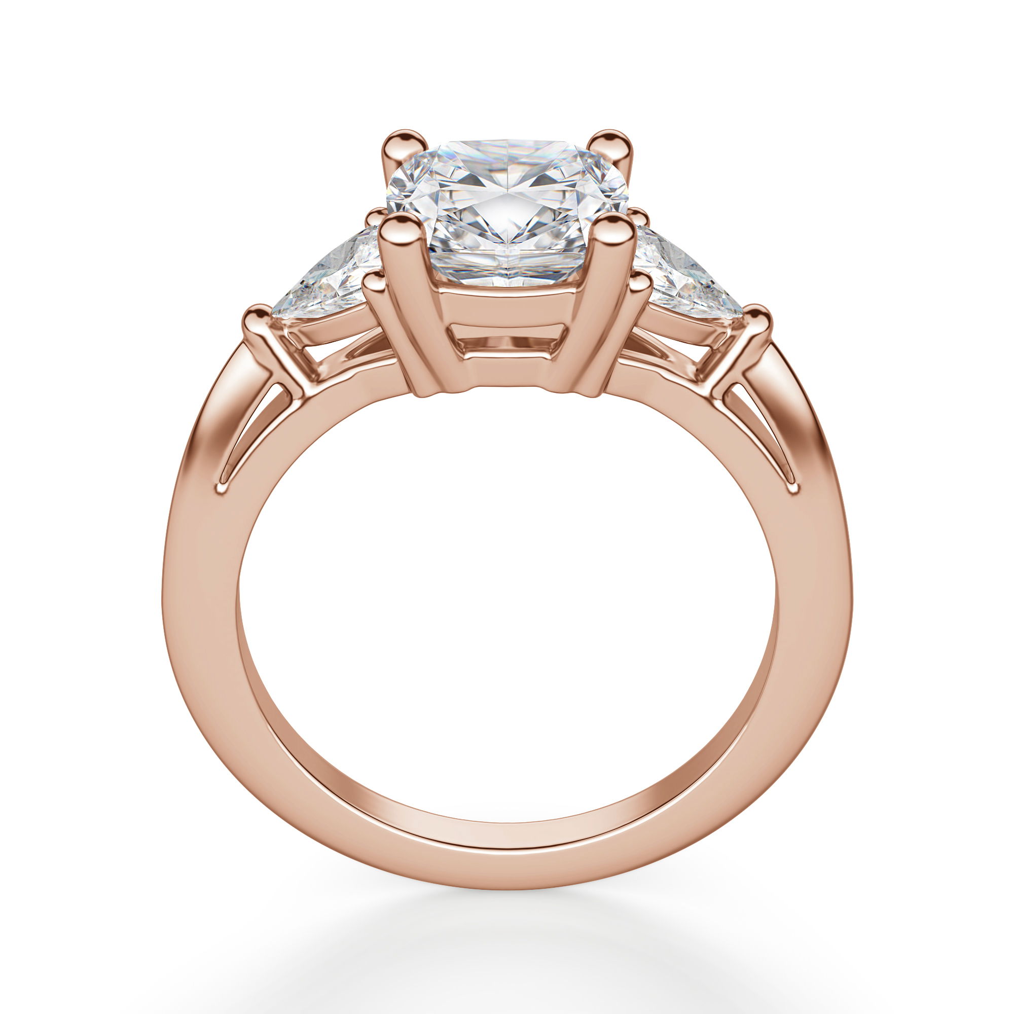 Timeless Cushion Cut 1.00 ct Center Engagement Ring