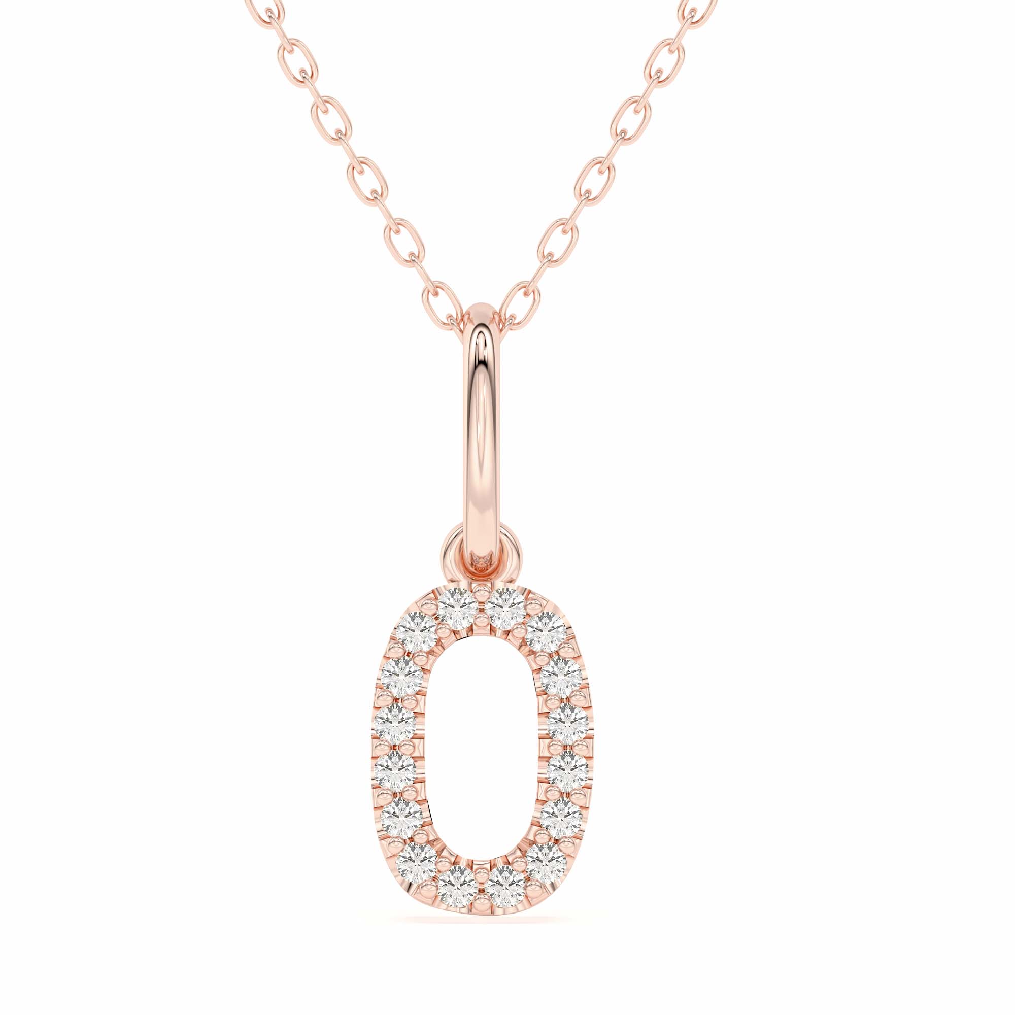 "0" Number Pendant