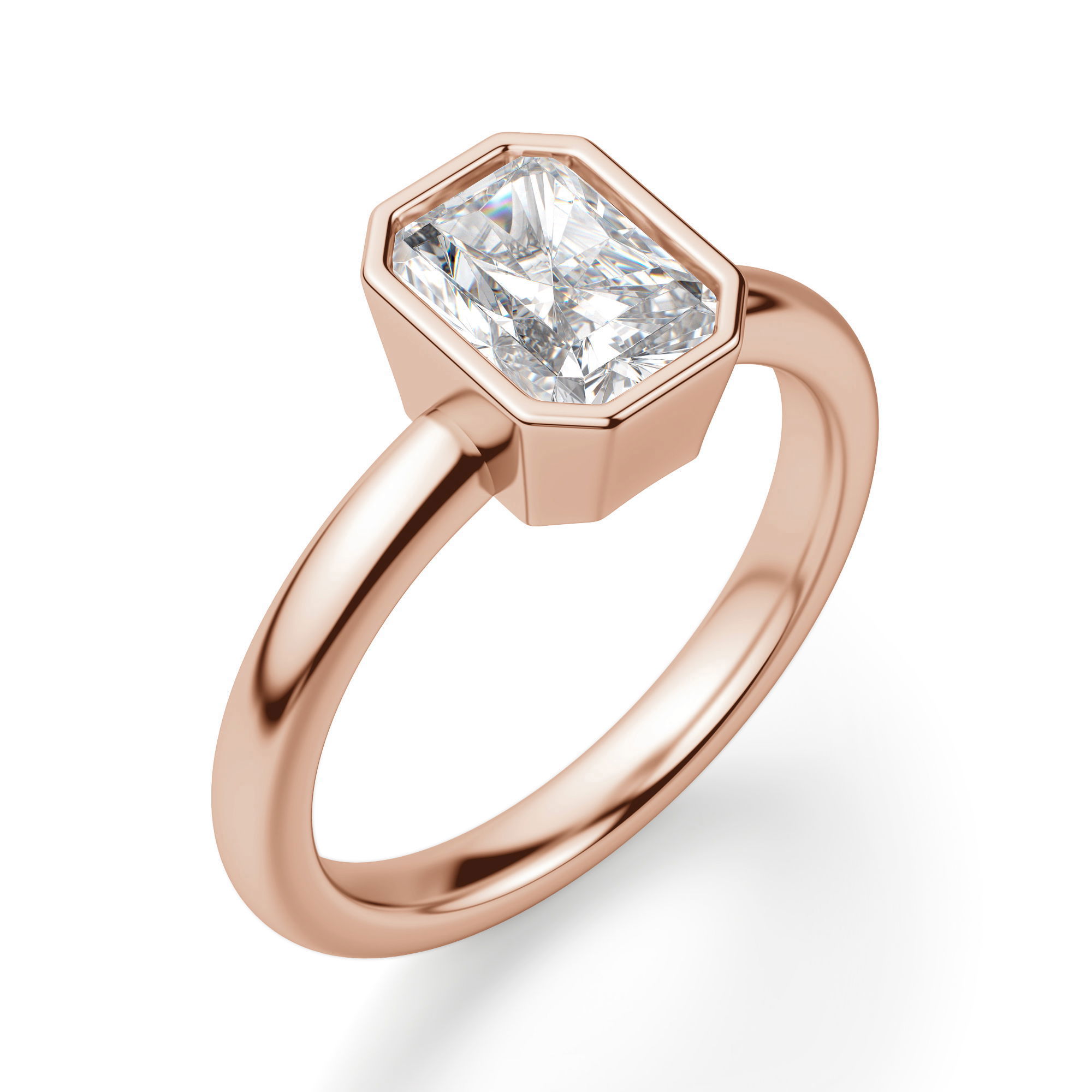 Marseille Radiant Cut Engagement Ring
