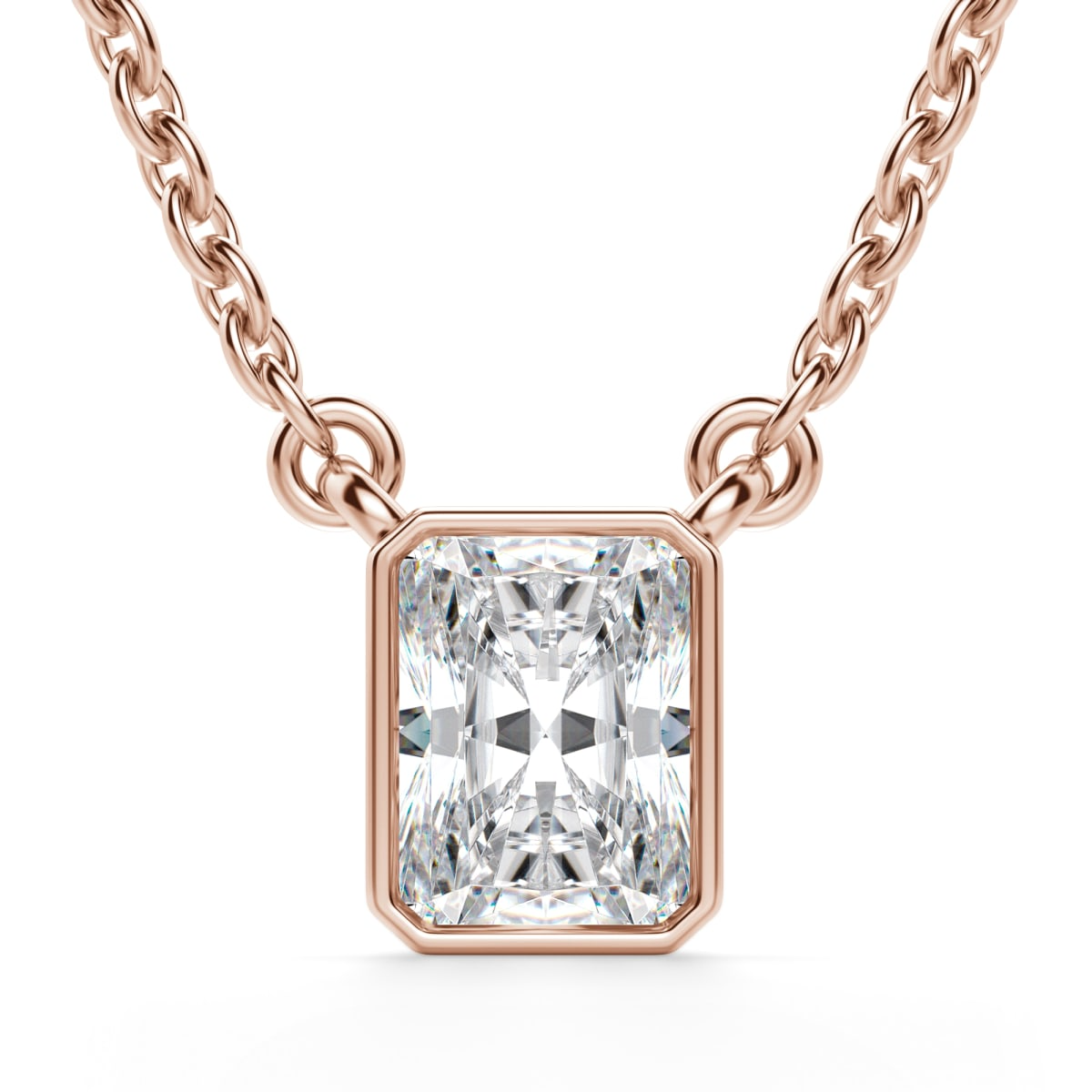Marseille Radiant Cut Necklace