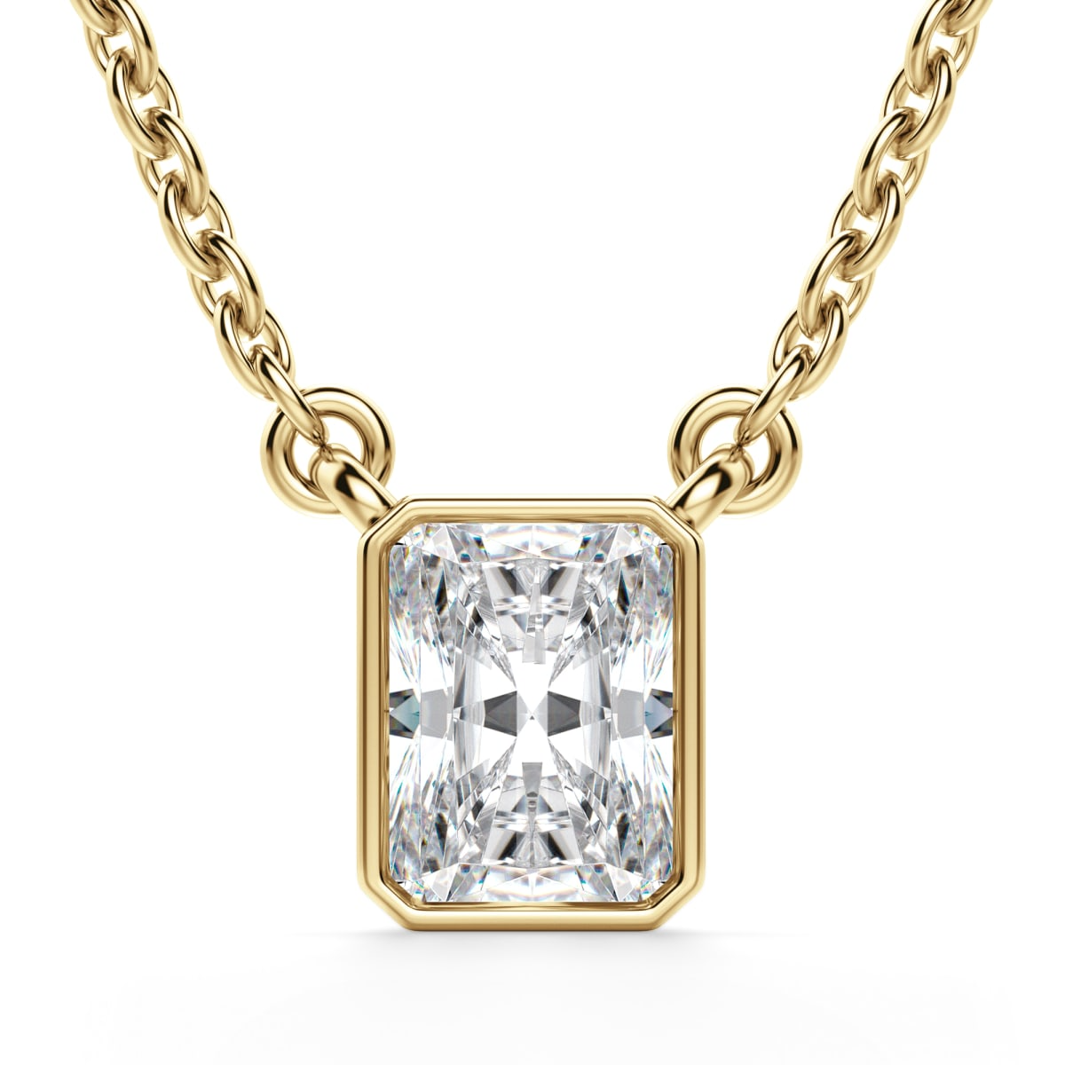 Marseille Radiant Cut Necklace