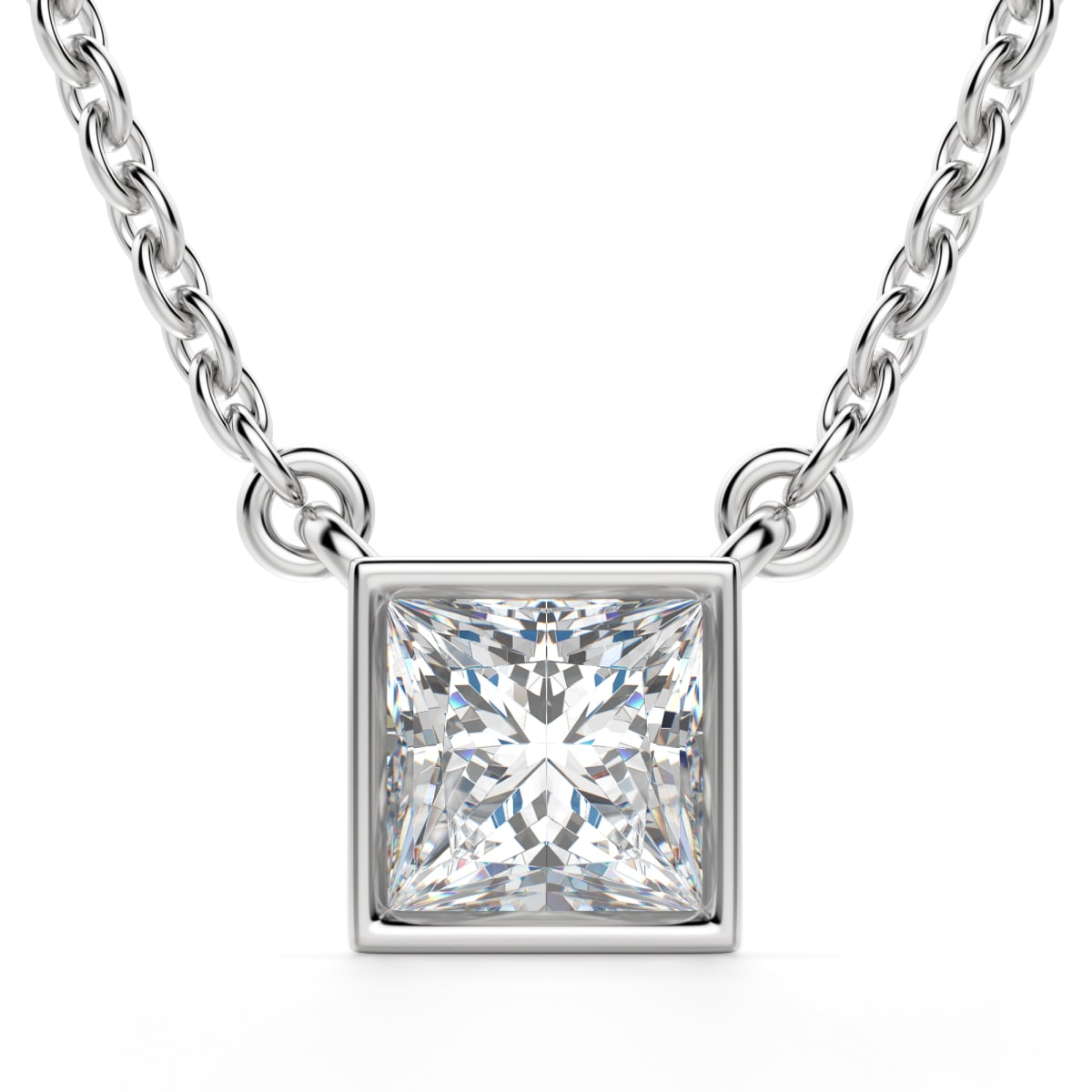 Marseille Princess Cut Necklace
