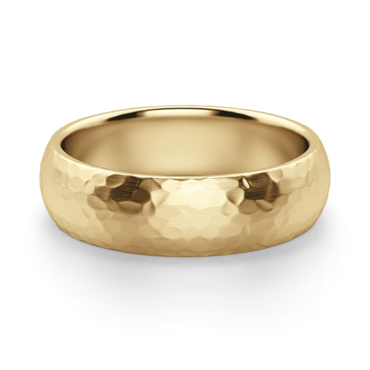 Hammered Comfort Band 6 MM
