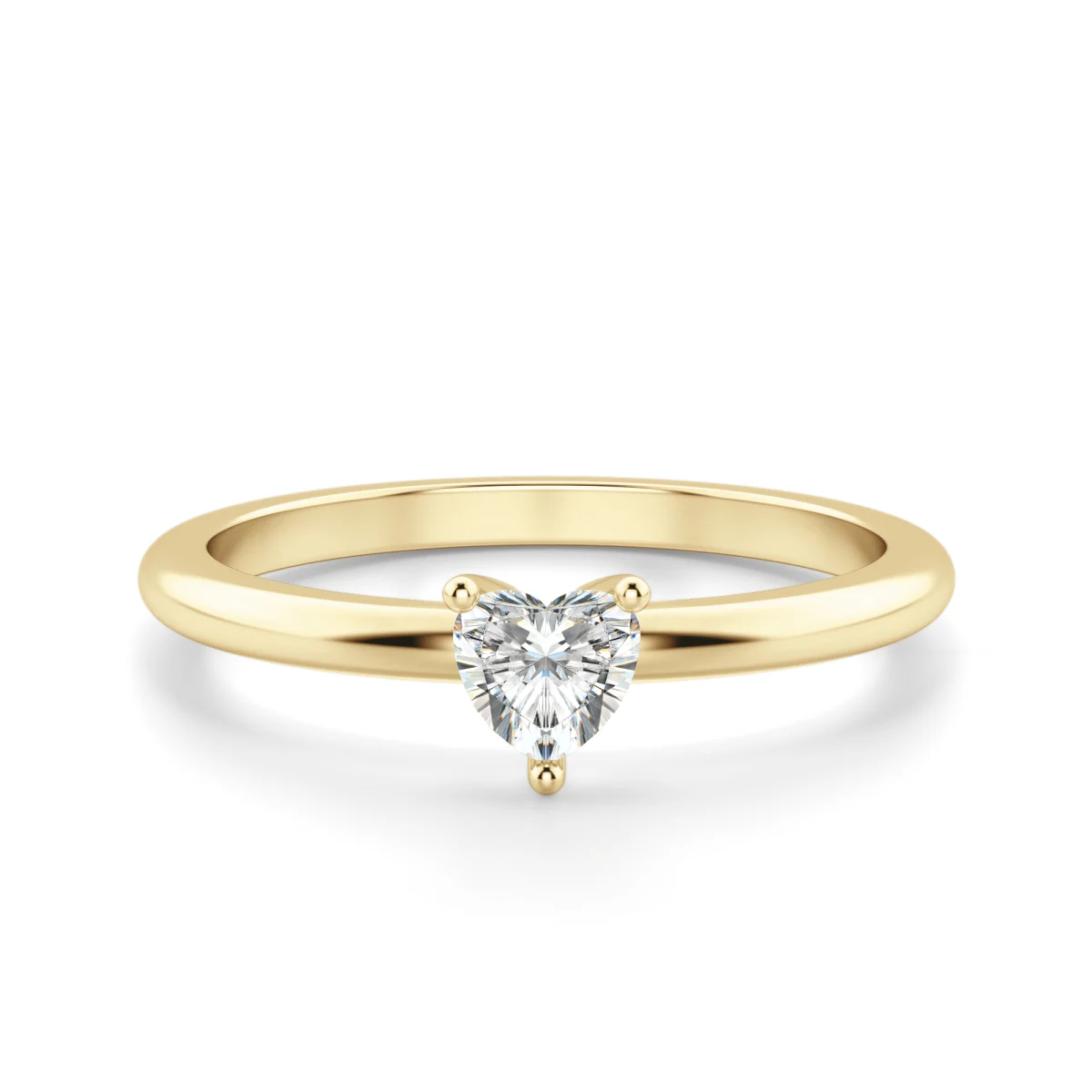 Heart Cut Petite Ring